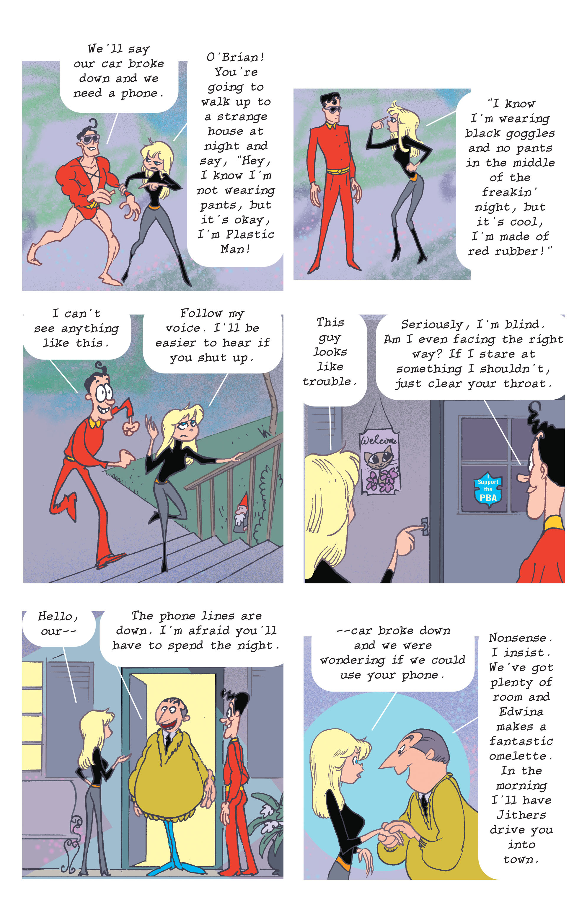 Read online Plastic Man (2004) comic -  Issue #10 - 6