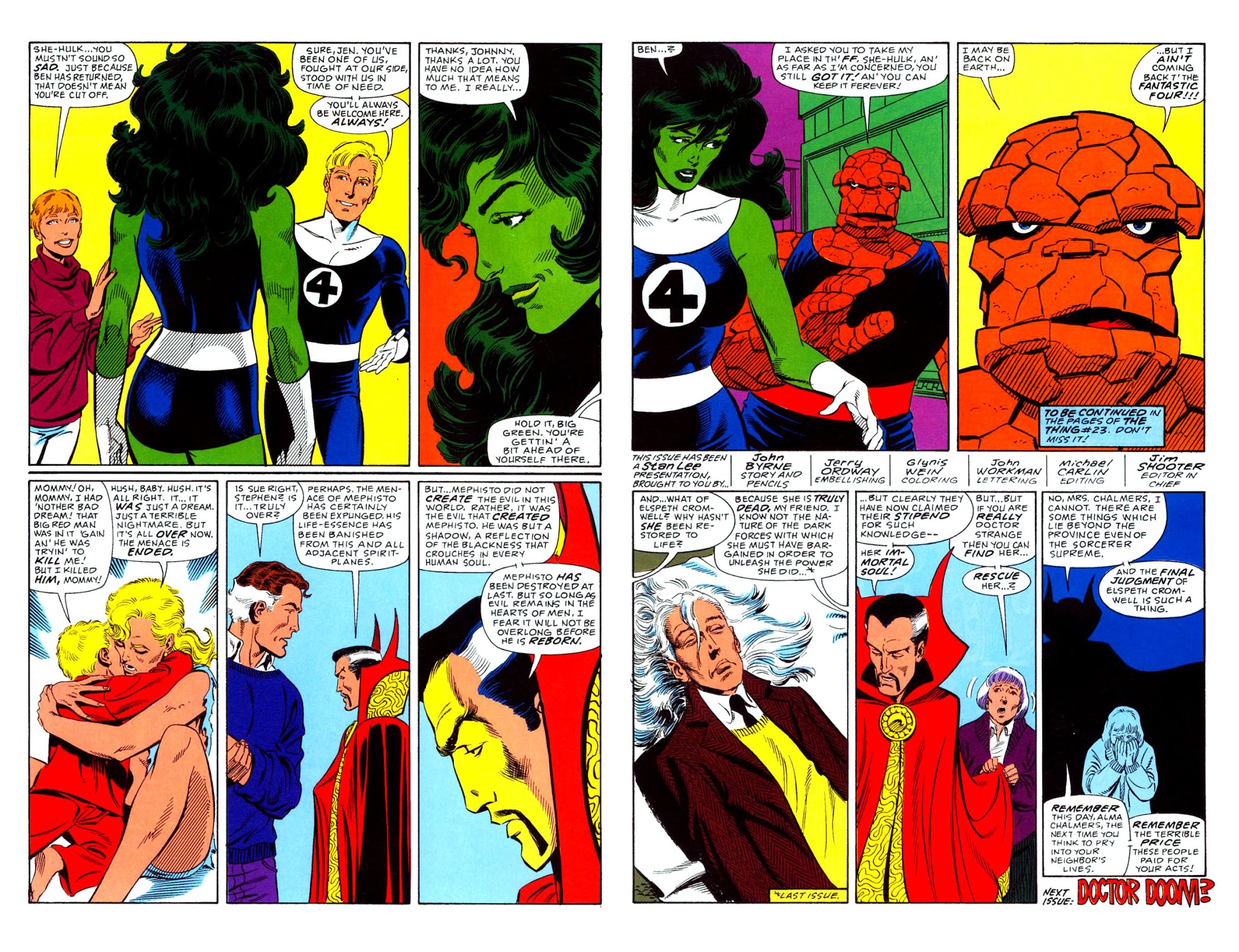 Read online Fantastic Four Visionaries: John Byrne comic -  Issue # TPB 6 - 37