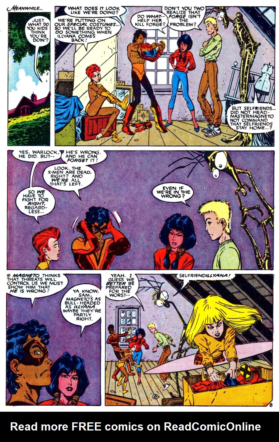 The New Mutants Issue #65 #72 - English 7