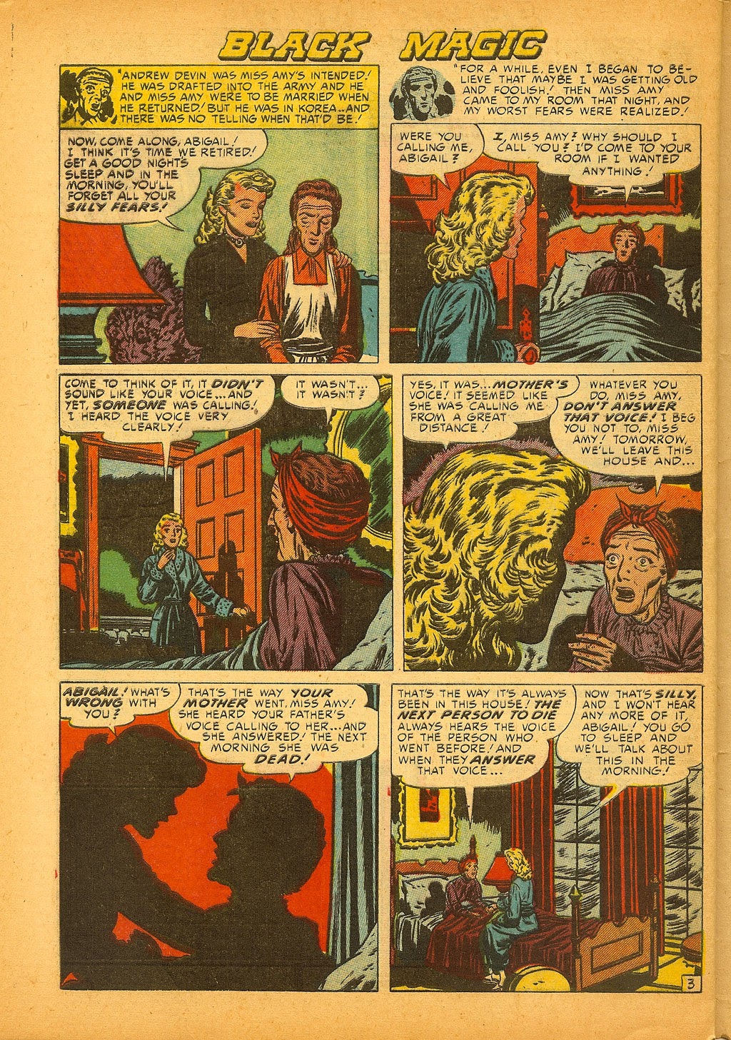 Read online Black Magic (1950) comic -  Issue #14 - 36