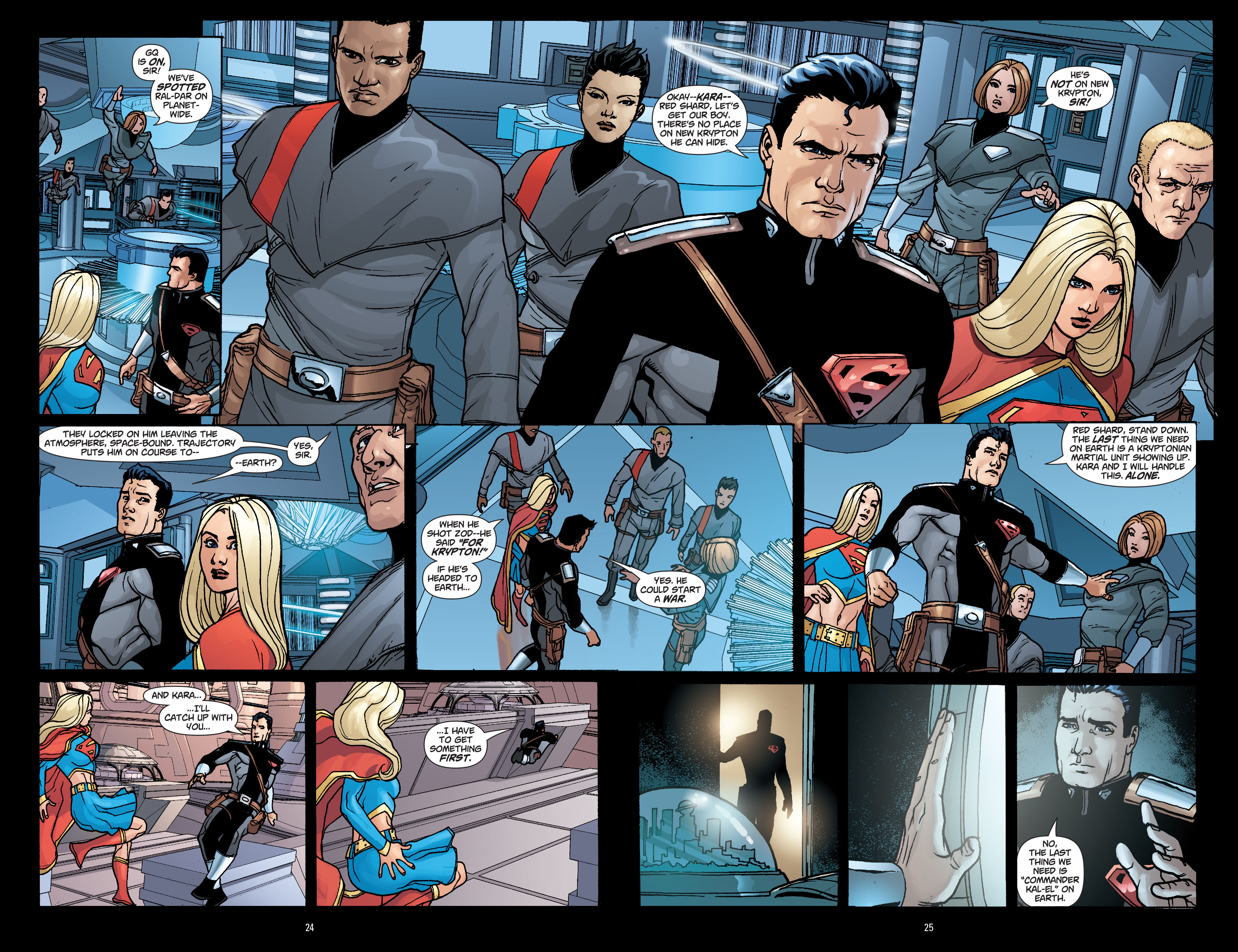 Read online Superman: New Krypton comic -  Issue # TPB 4 - 21