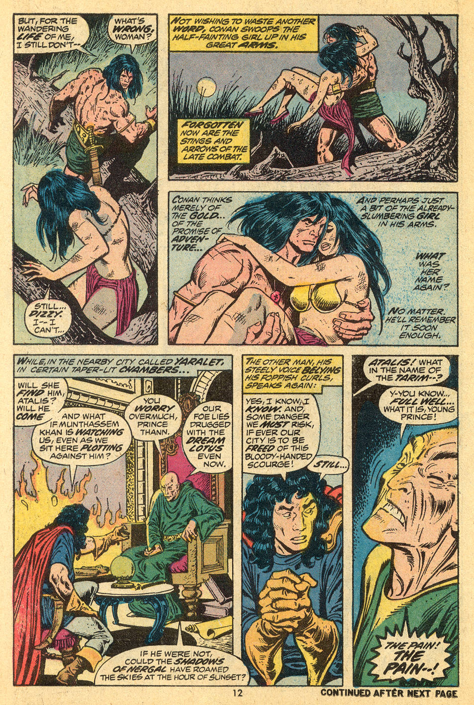 Read online Conan the Barbarian (1970) comic -  Issue #30 - 10