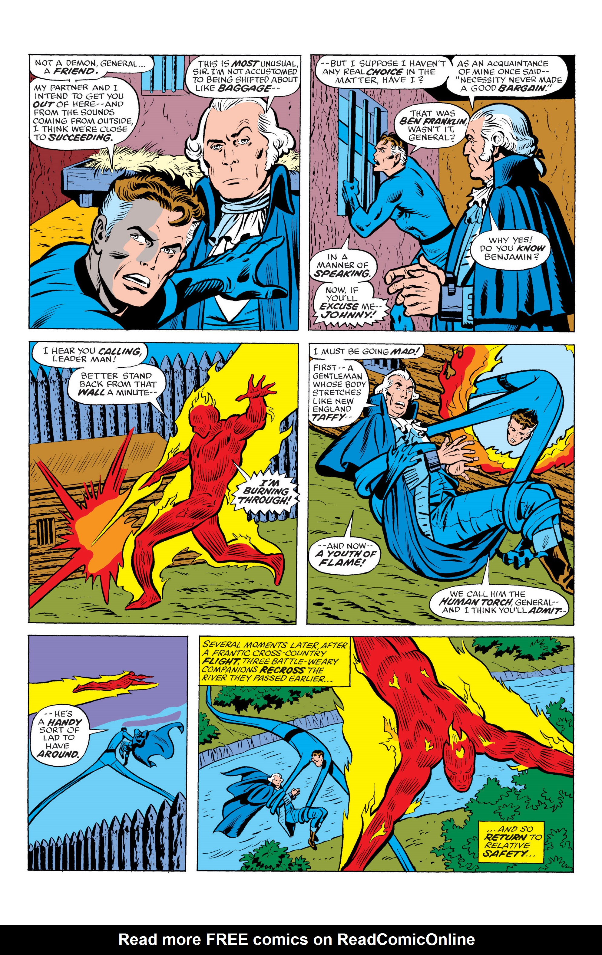 Read online Marvel Masterworks: The Fantastic Four comic -  Issue # TPB 14 (Part 2) - 100