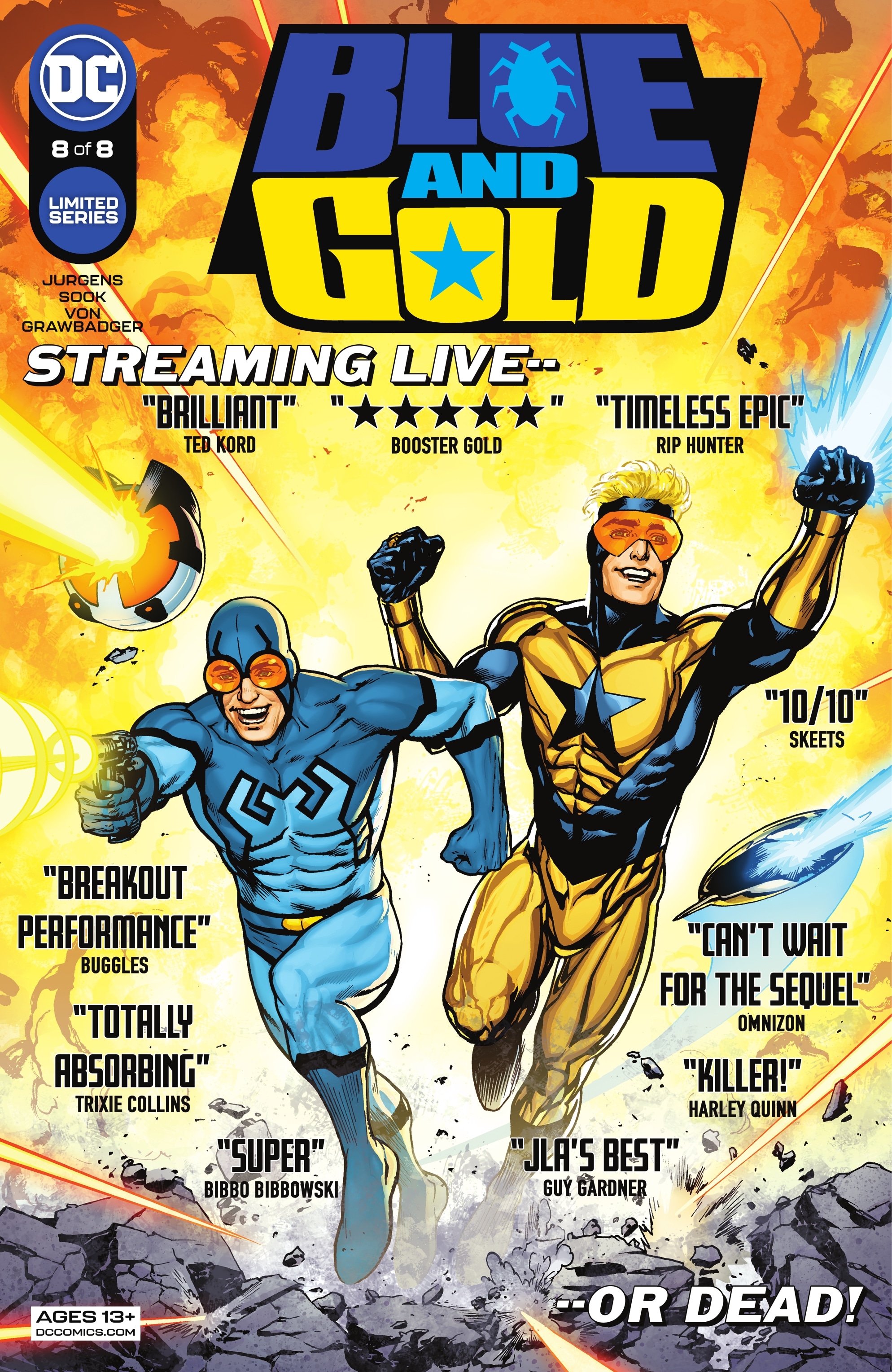 Read online Blue & Gold comic -  Issue #8 - 1