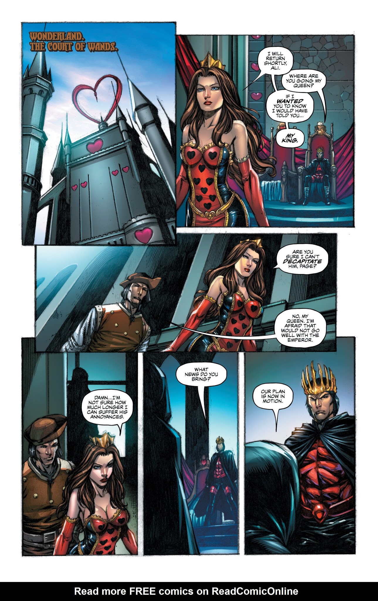 Read online Grimm Fairy Tales: Tarot comic -  Issue #1 - 11