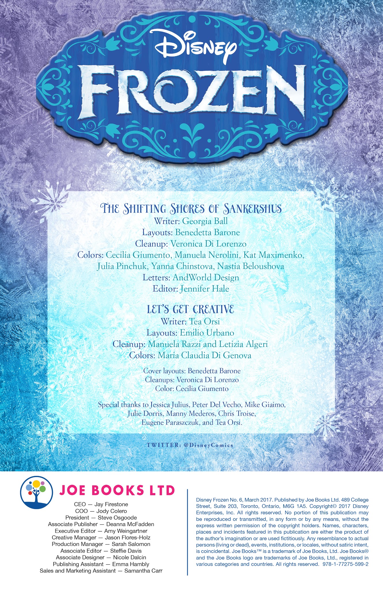 Read online Disney Frozen comic -  Issue #6 - 2