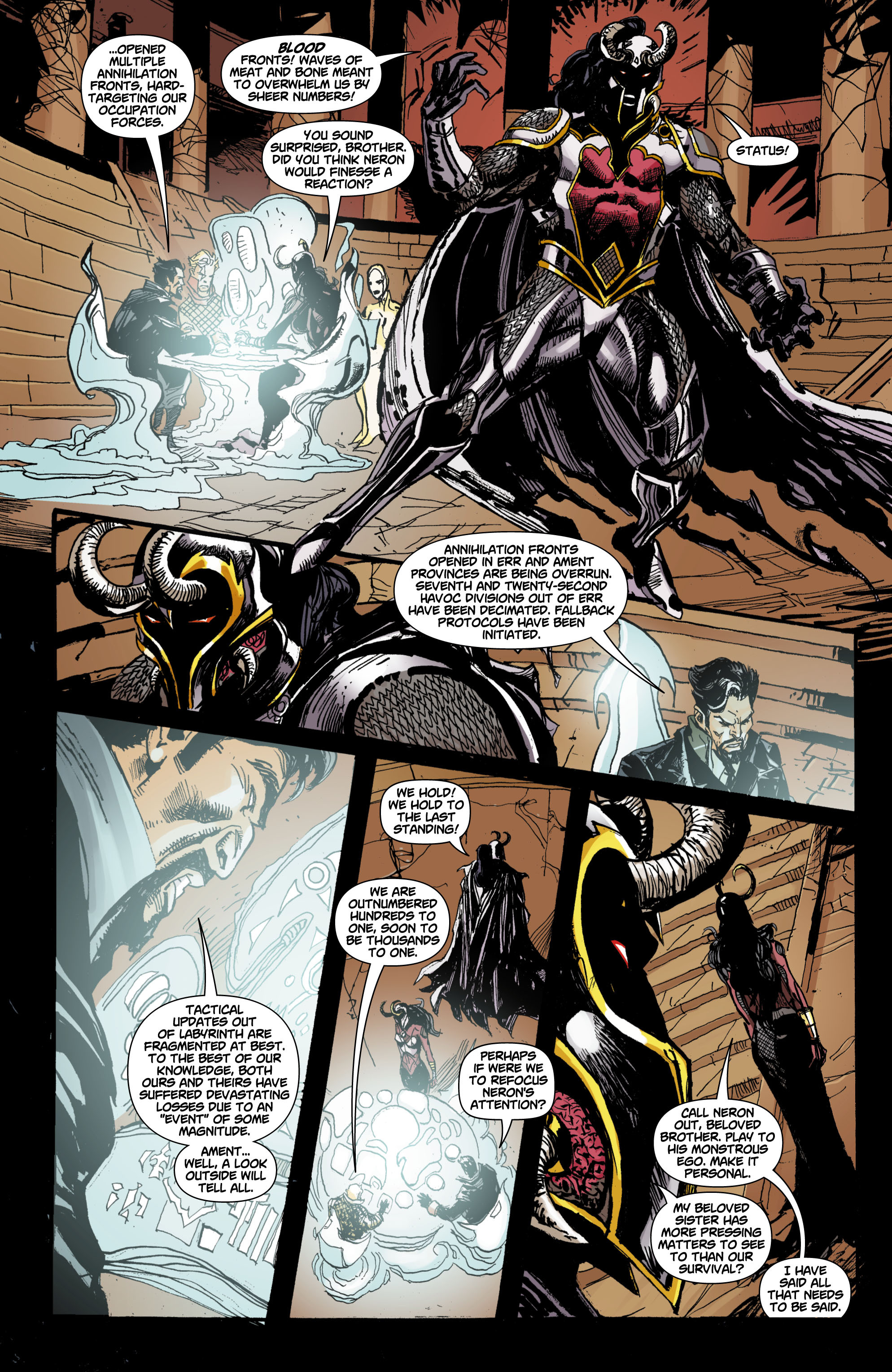 Read online Reign in Hell comic -  Issue #5 - 6