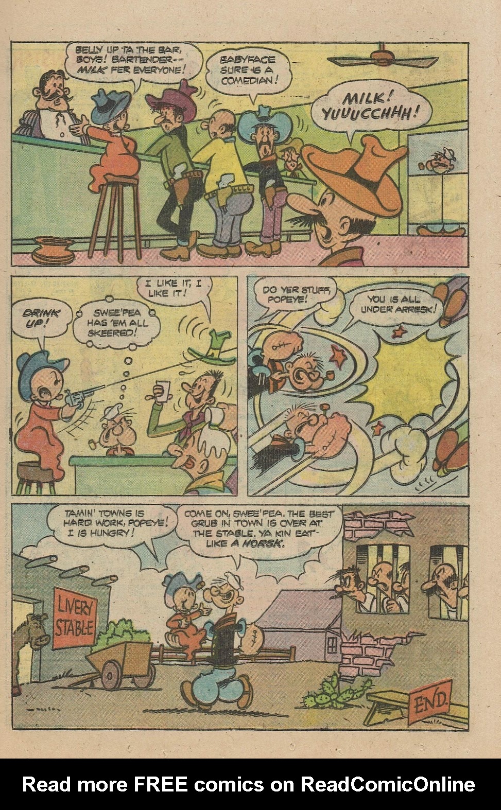 Read online Popeye (1948) comic -  Issue #132 - 13