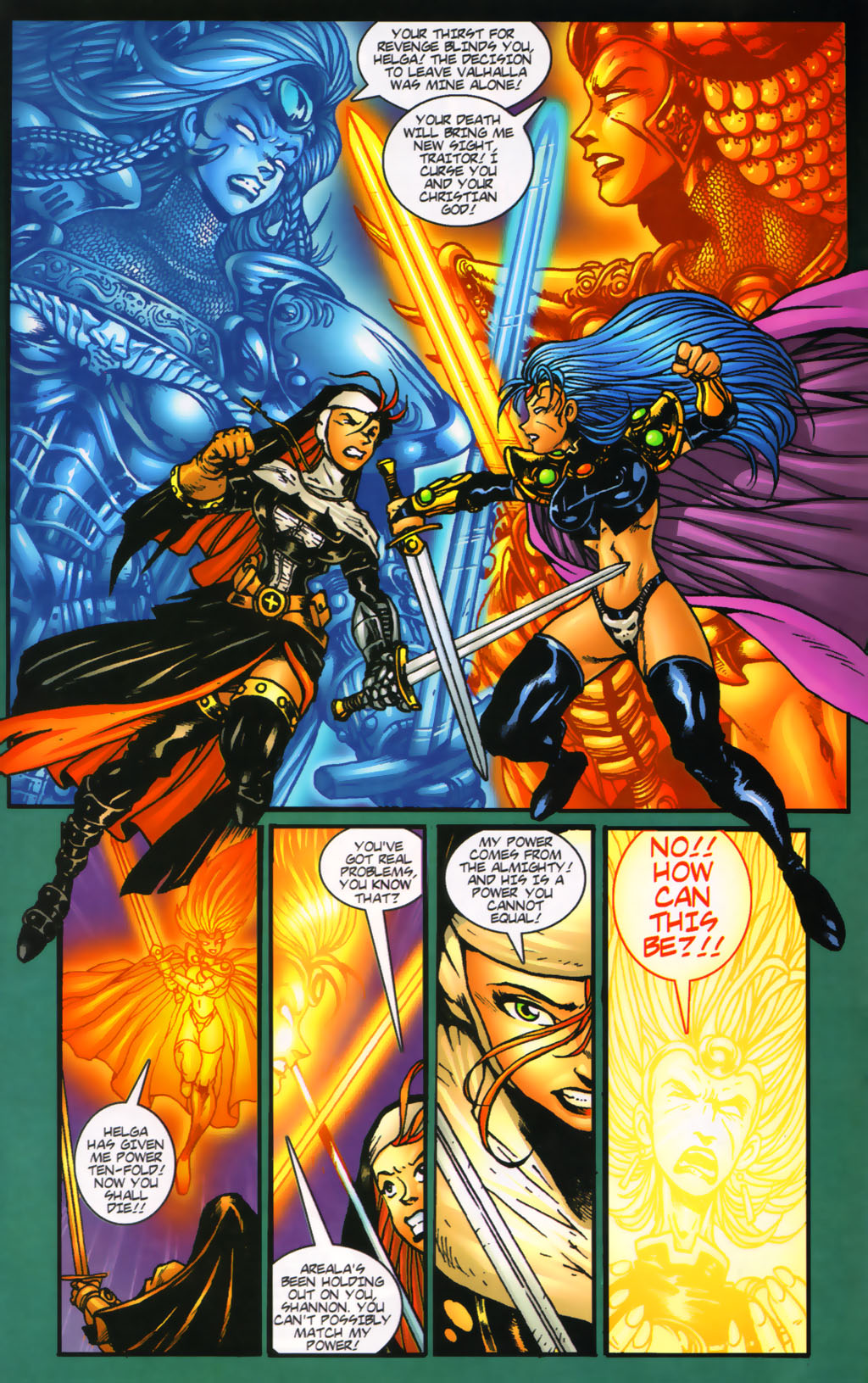 Read online Warrior Nun Areala: Resurrection comic -  Issue #3 - 16