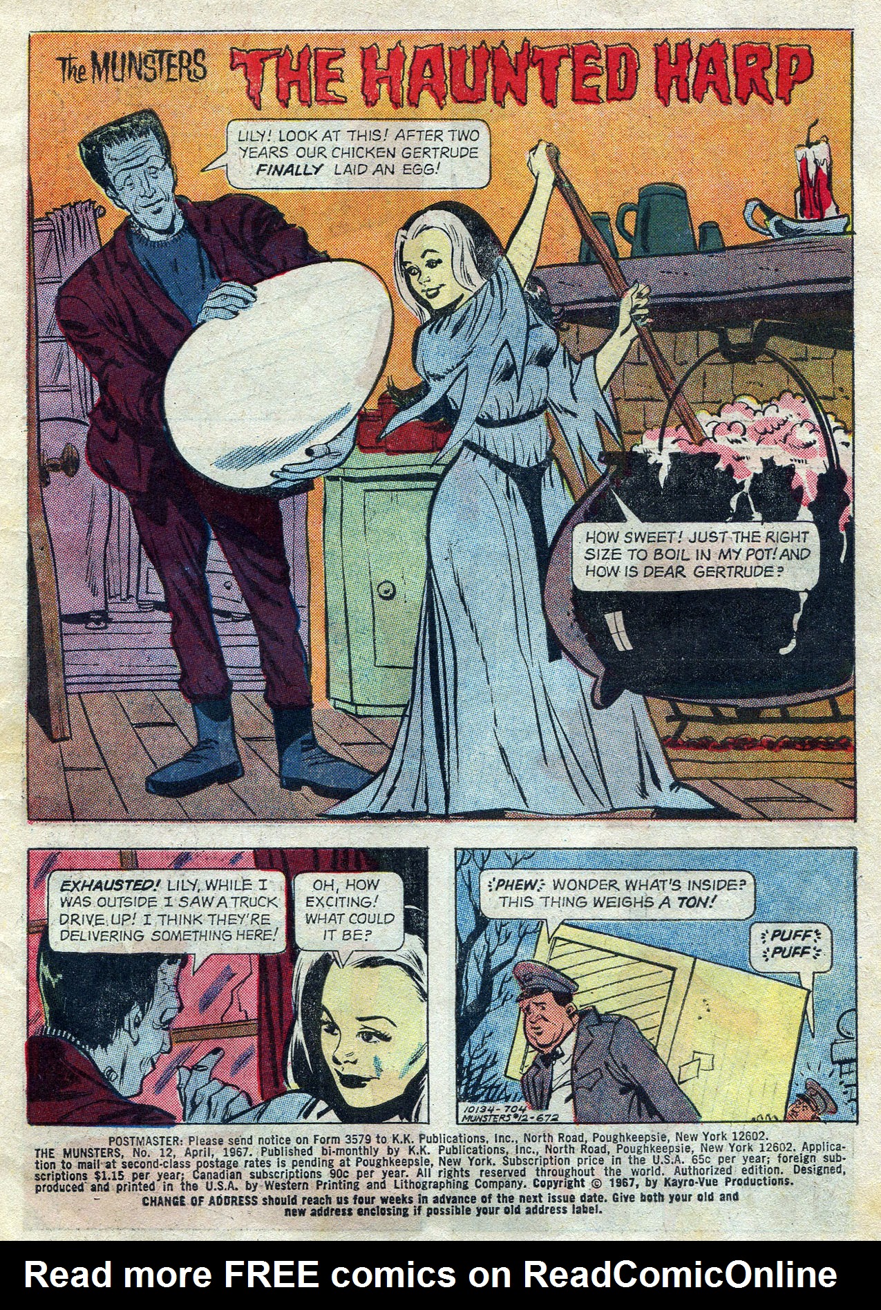 Read online The Munsters comic -  Issue #12 - 3