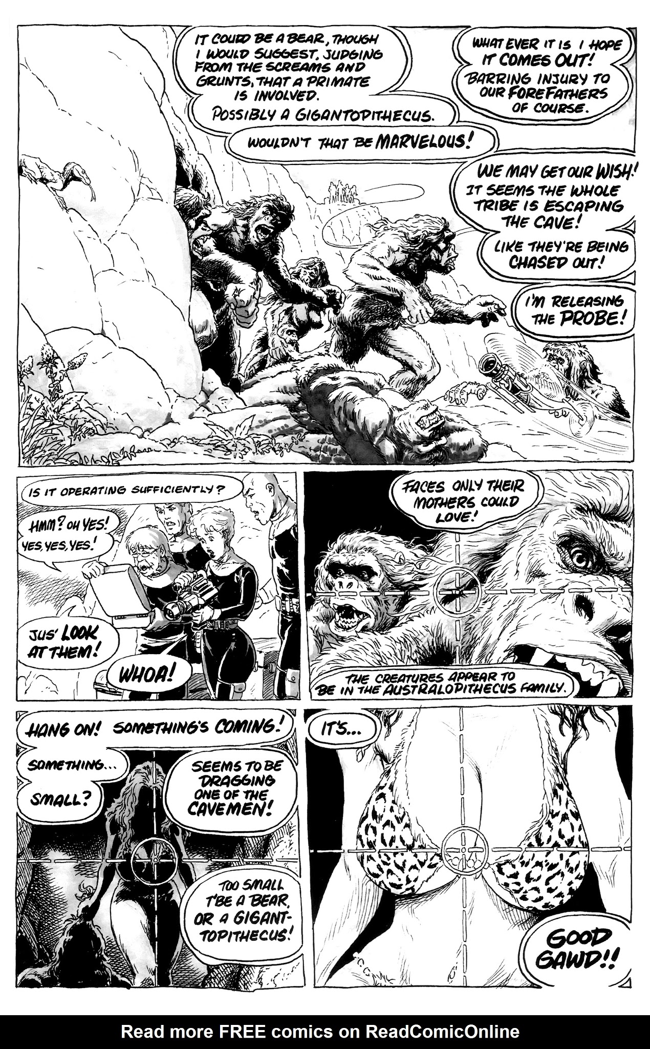 Read online Cavewoman: Prehistoric Pinups comic -  Issue #5 - 8