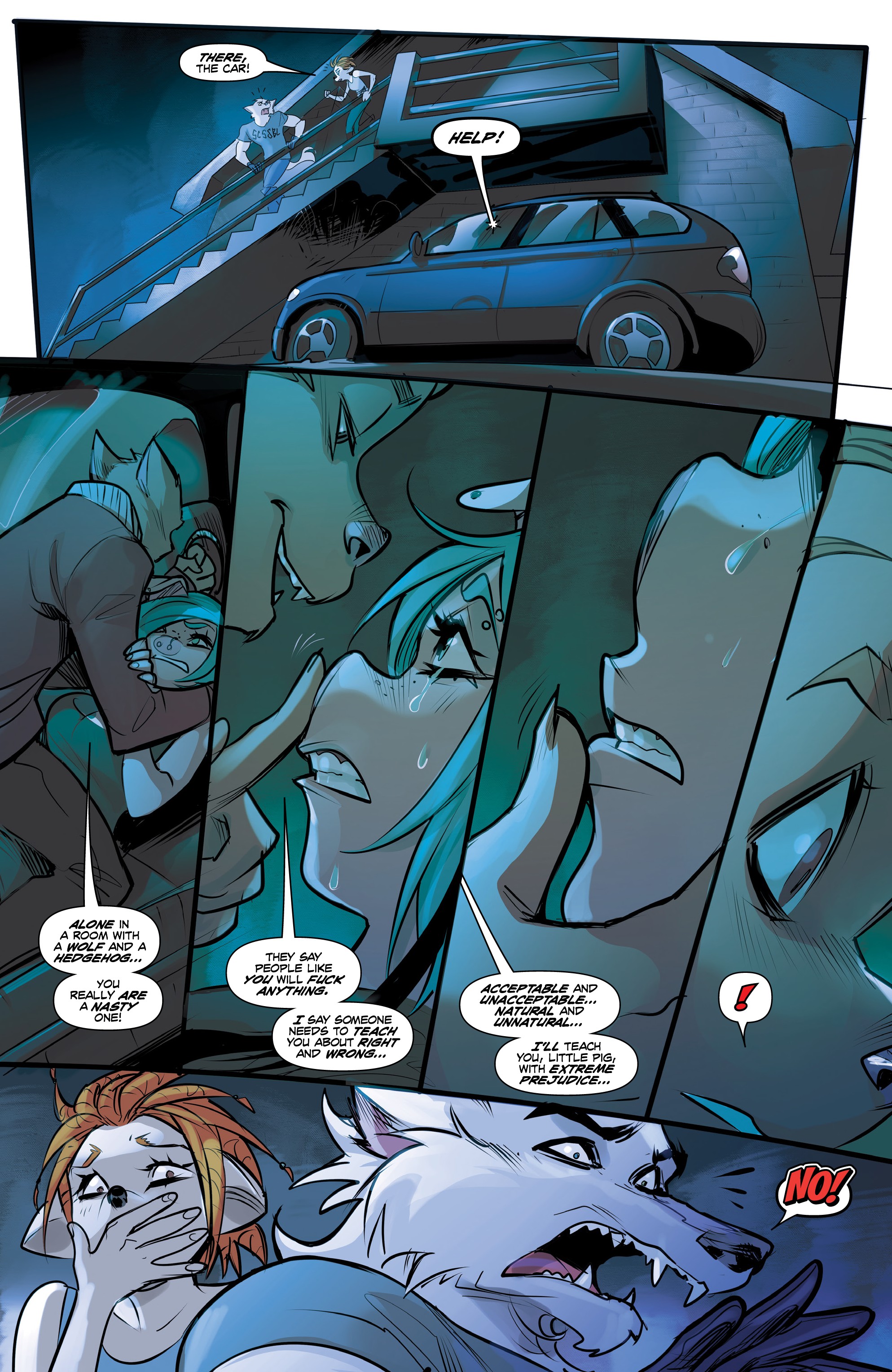 Read online Unnatural comic -  Issue #7 - 21