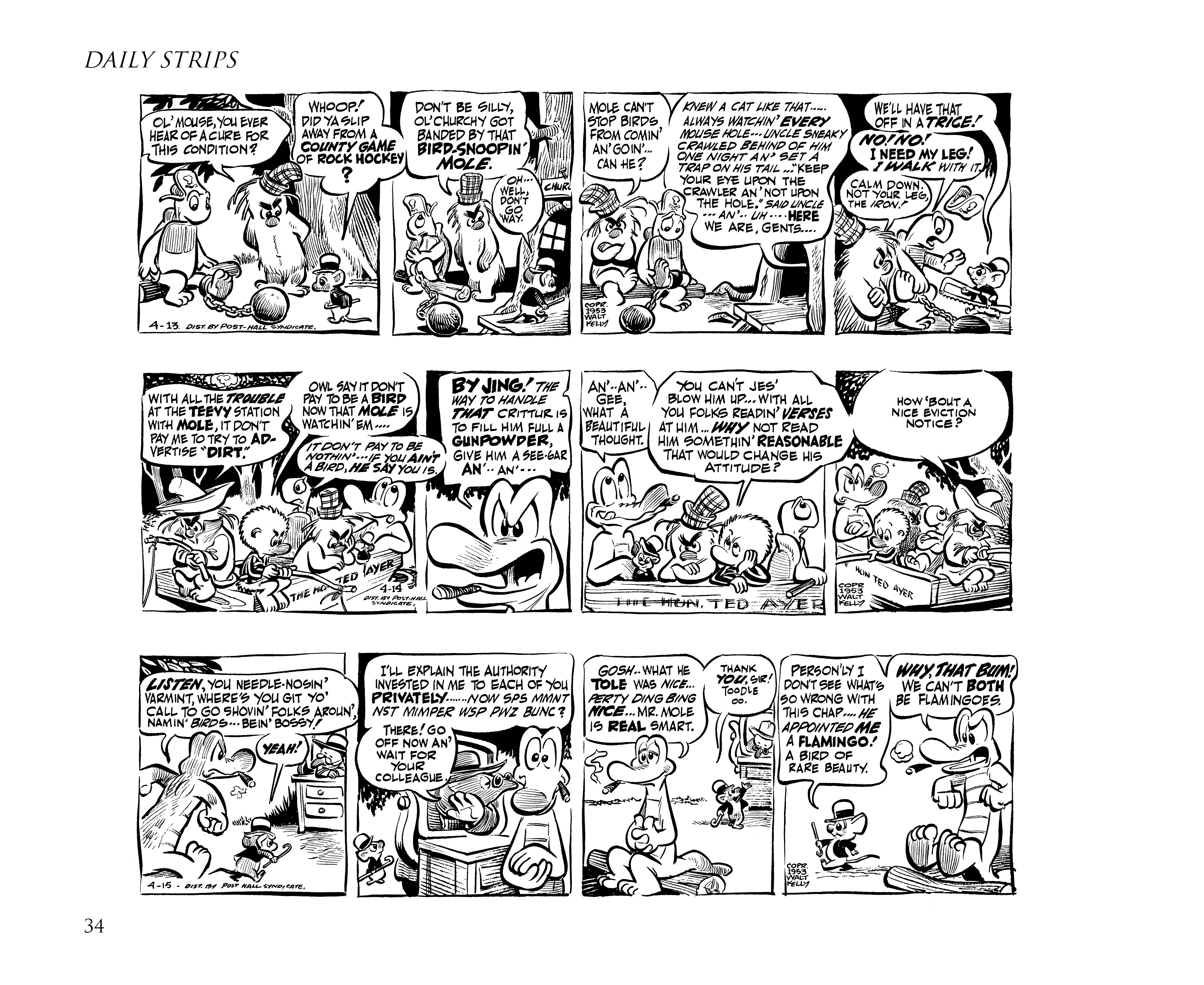 Read online Pogo by Walt Kelly: The Complete Syndicated Comic Strips comic -  Issue # TPB 3 (Part 1) - 46