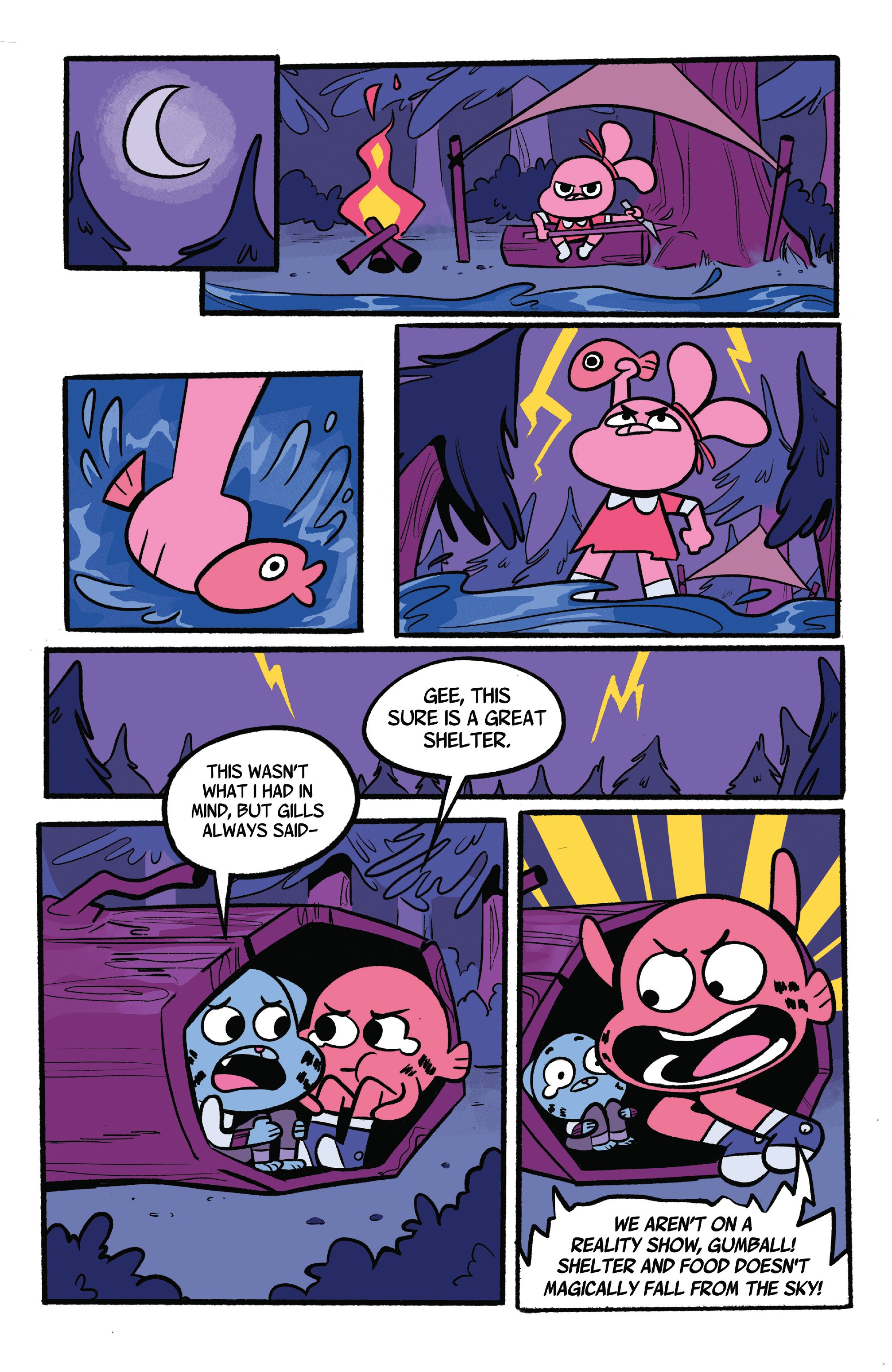 Read online The Amazing World of Gumball: Spring Break Smash comic -  Issue # Full - 8