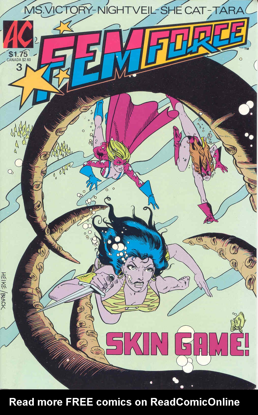 Read online Femforce comic -  Issue #3 - 1