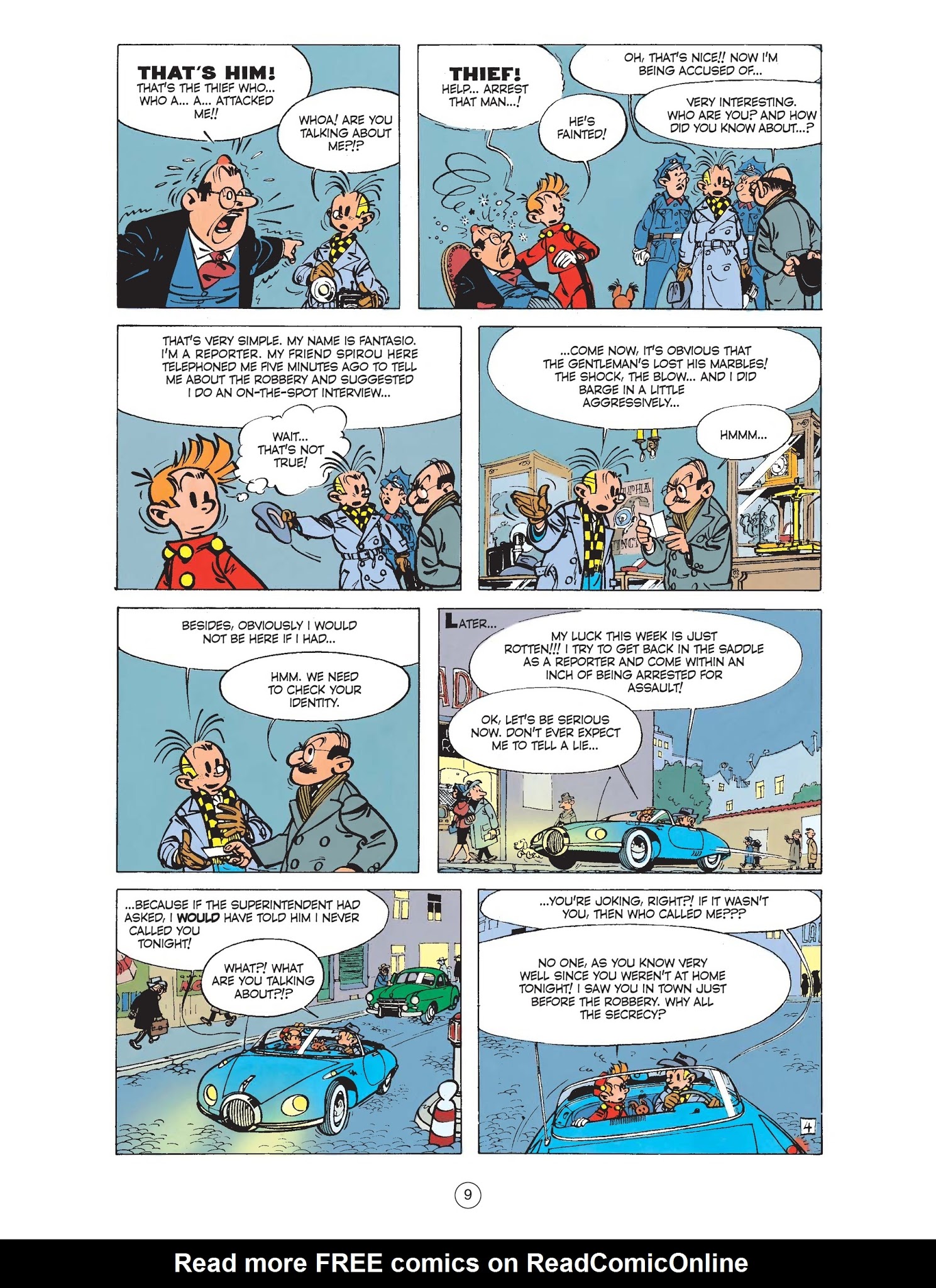 Read online Spirou & Fantasio (2009) comic -  Issue #11 - 11