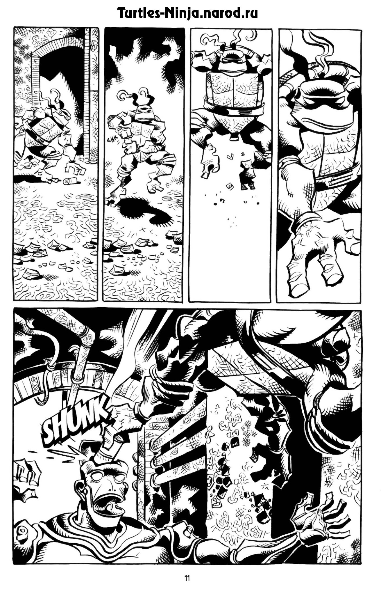 Read online Donatello The Brain Thief comic -  Issue #4 - 13