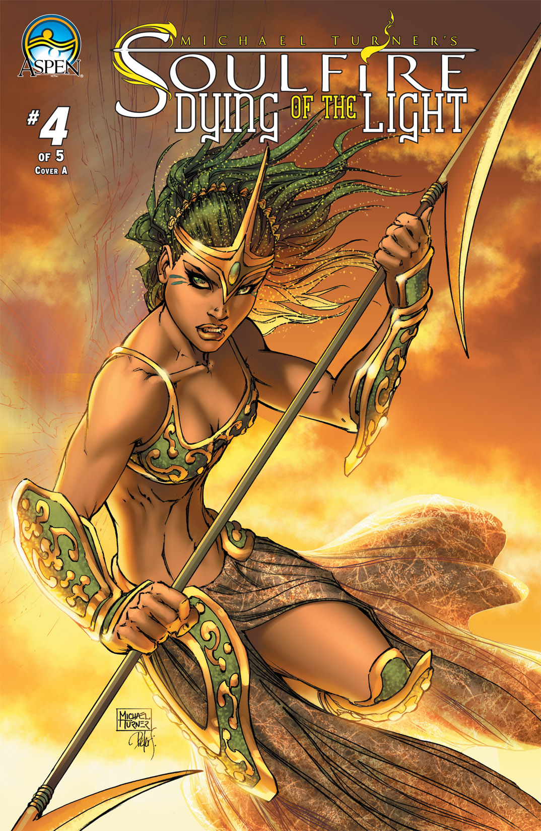 Read online Michael Turner's Soulfire: Dying Of The Light comic -  Issue #4 - 1