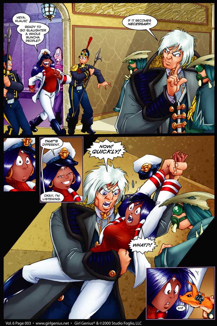 Read online Girl Genius (2002) comic -  Issue #6 - 3