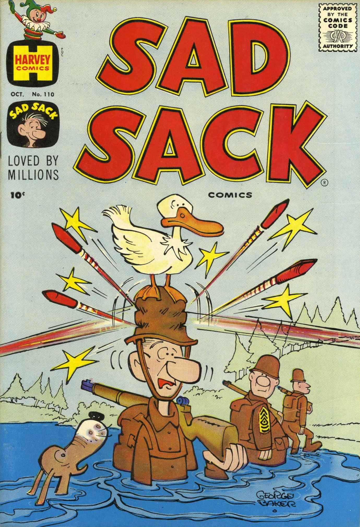 Read online Sad Sack comic -  Issue #110 - 1