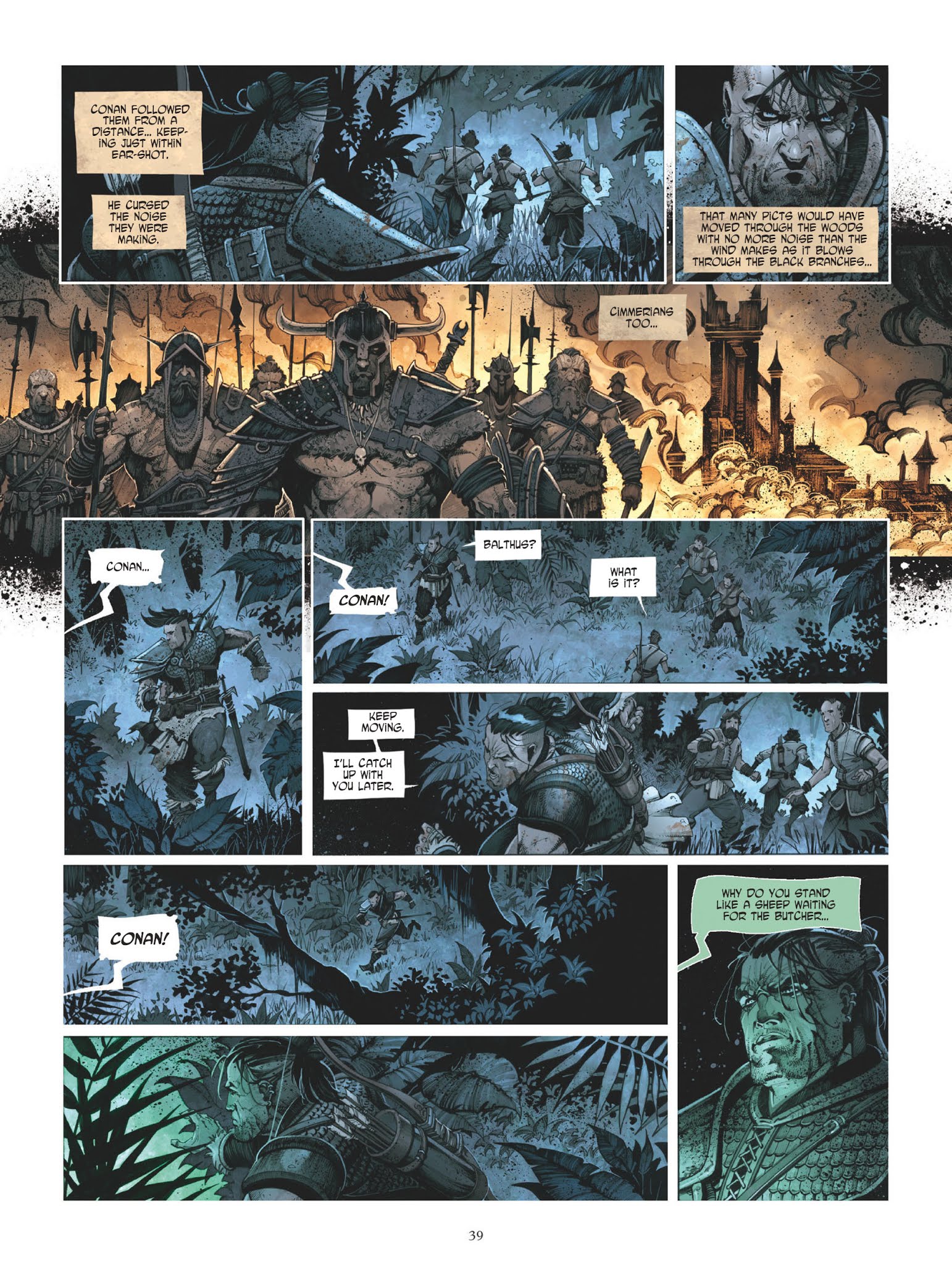 Read online Conan le Cimmérien - La Reine de la côte noire comic -  Issue #3 - 41