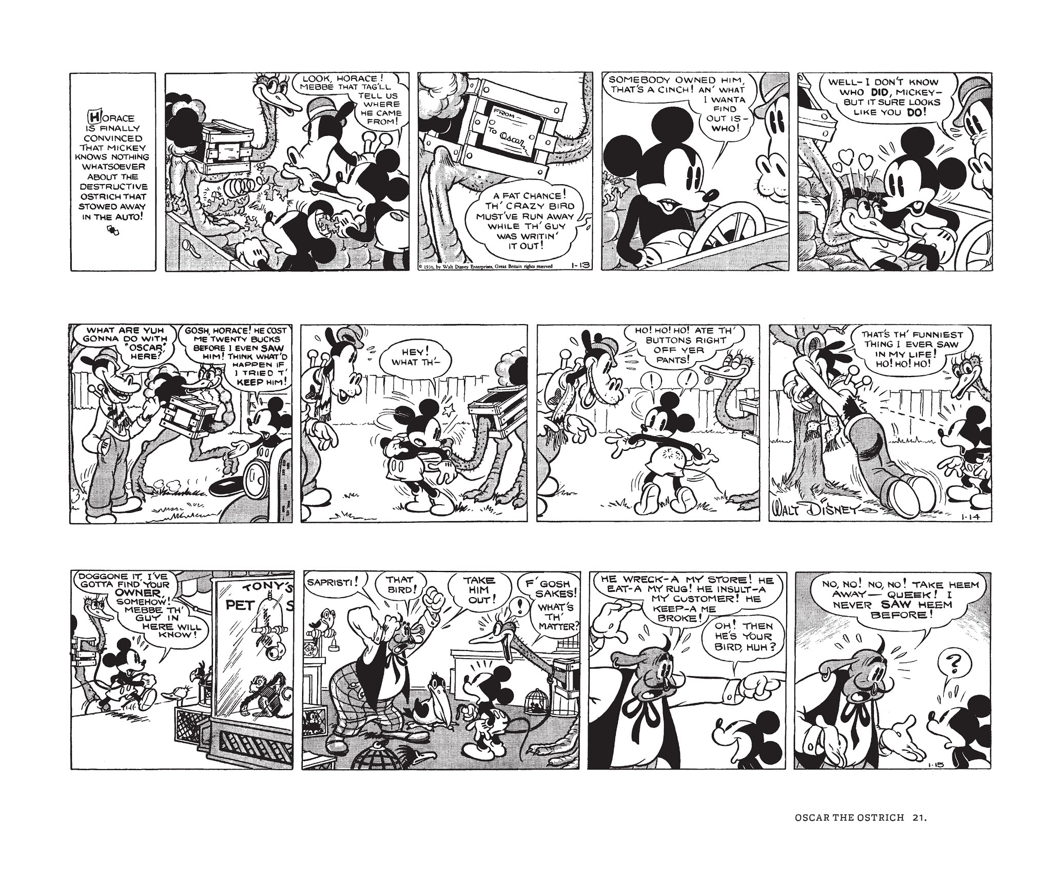 Read online Walt Disney's Mickey Mouse by Floyd Gottfredson comic -  Issue # TPB 4 (Part 1) - 21