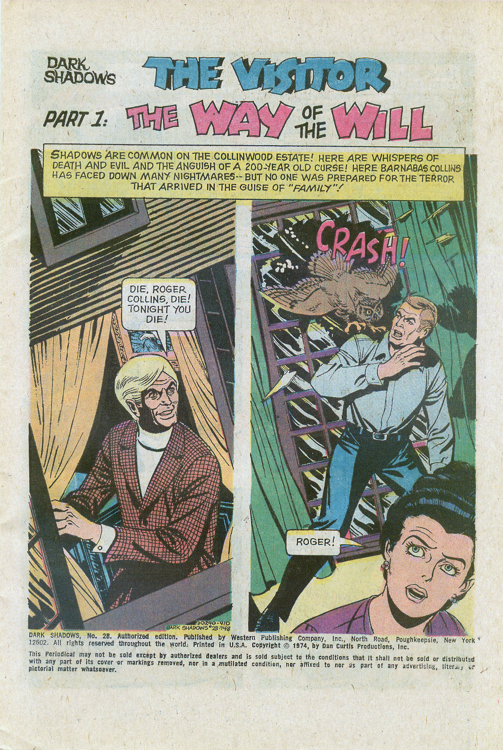 Read online Dark Shadows (1969) comic -  Issue #28 - 3