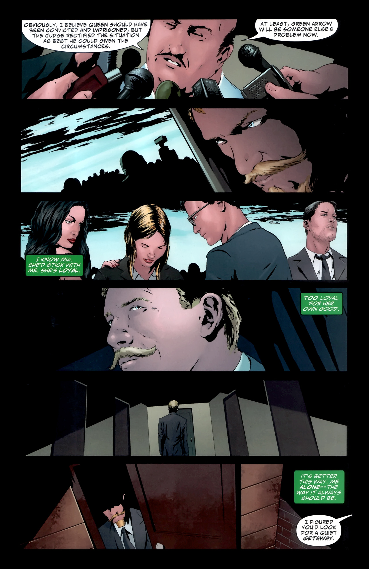 Read online Green Arrow/Black Canary comic -  Issue #32 - 18