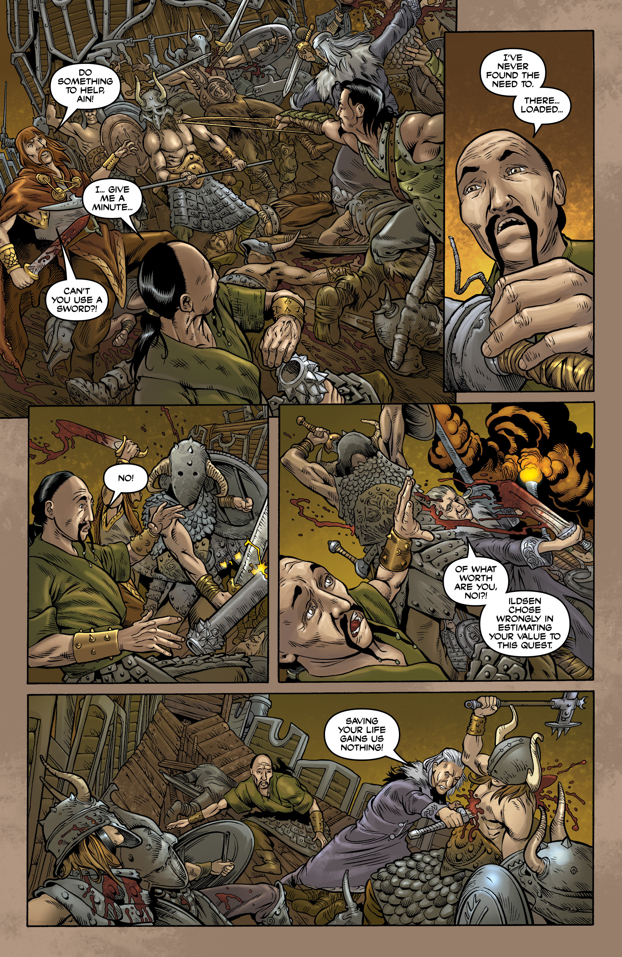 Read online Wolfskin: Hundredth Dream comic -  Issue #4 - 13