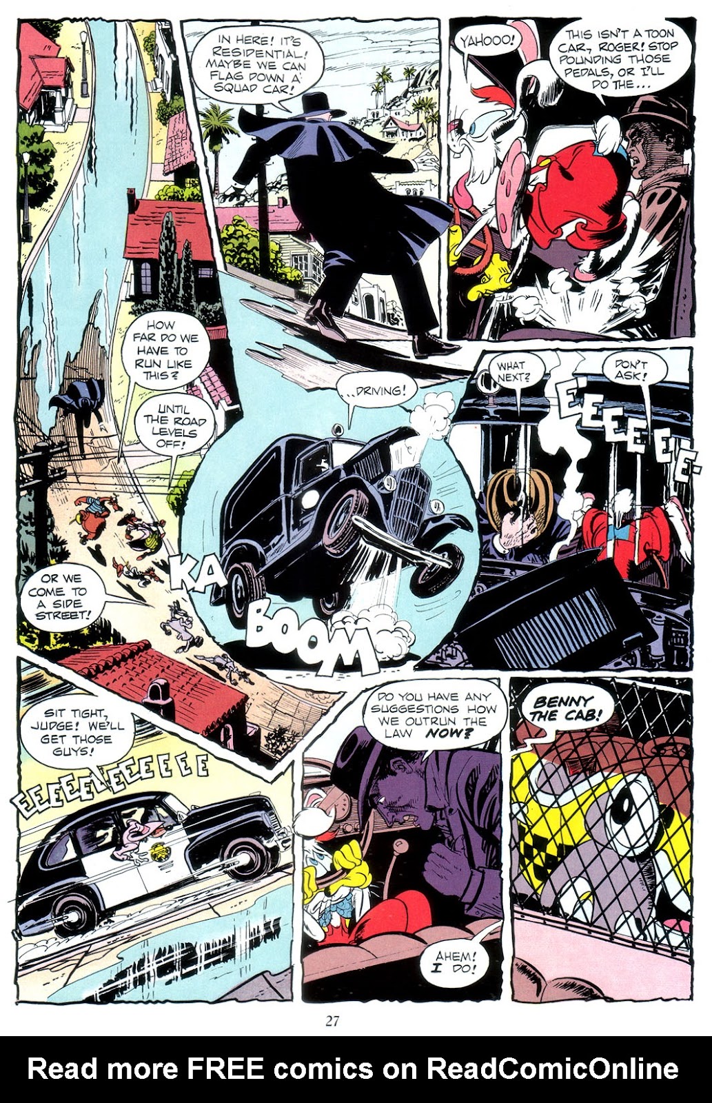 Marvel Graphic Novel issue 41 - Who Framed Roger Rabbit - Page 29