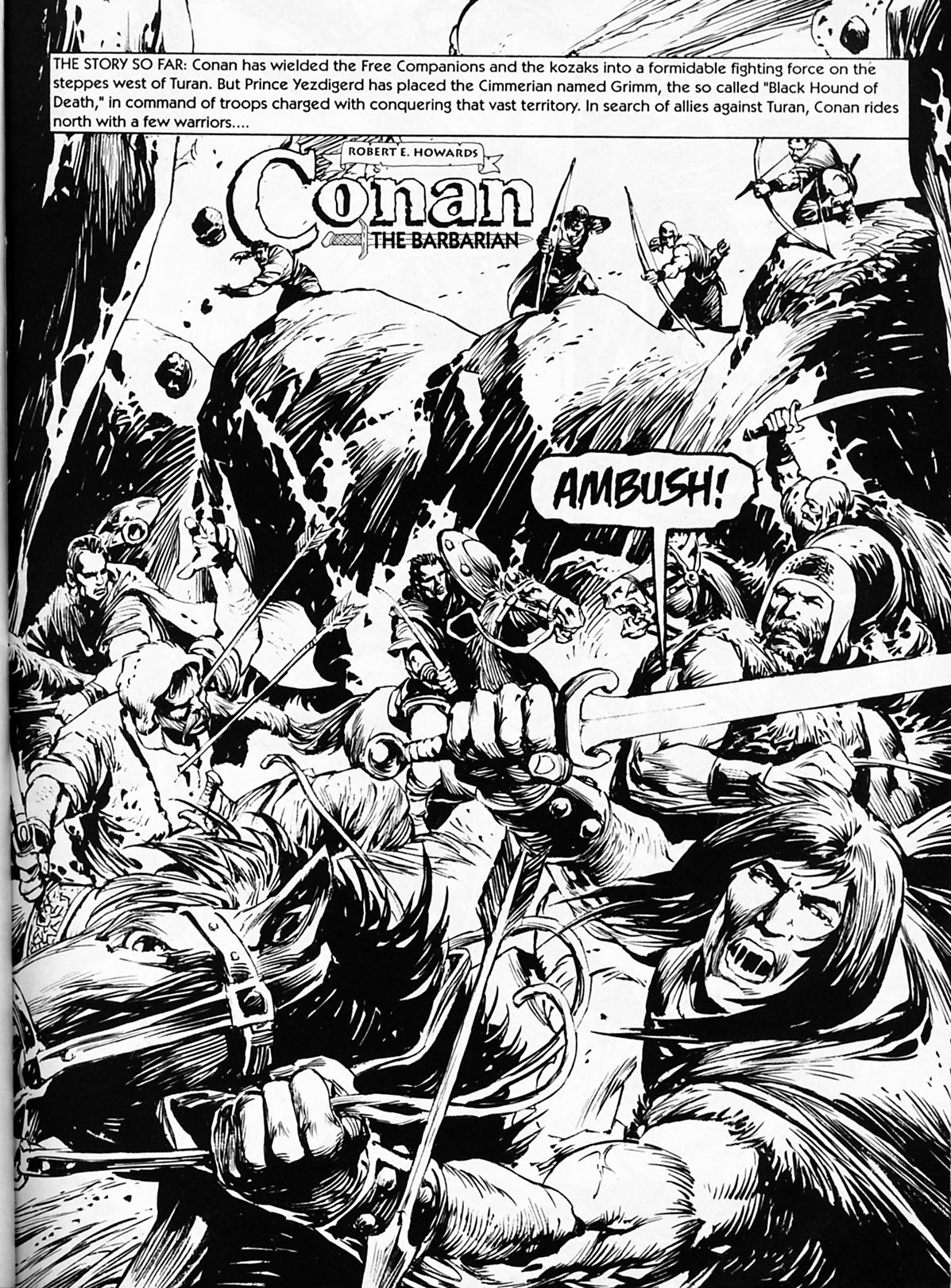 Read online The Savage Sword Of Conan comic -  Issue #220 - 39