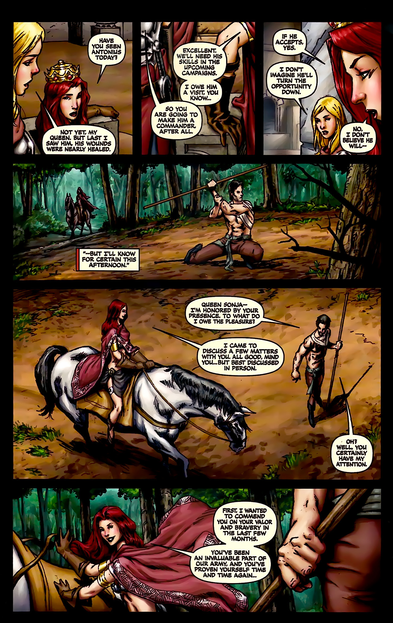 Read online Queen Sonja comic -  Issue #4 - 12
