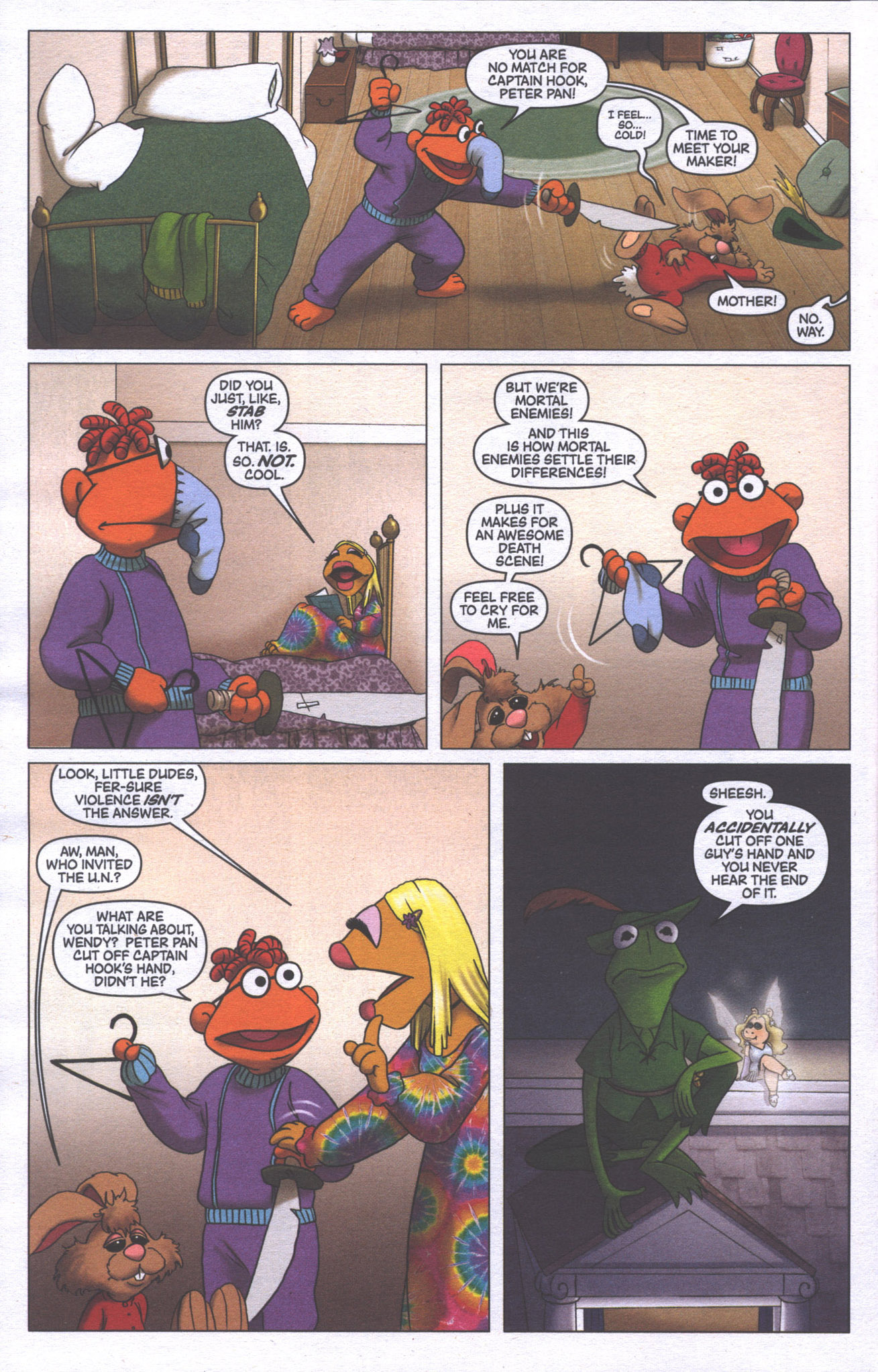 Read online Muppet Peter Pan comic -  Issue #1 - 10