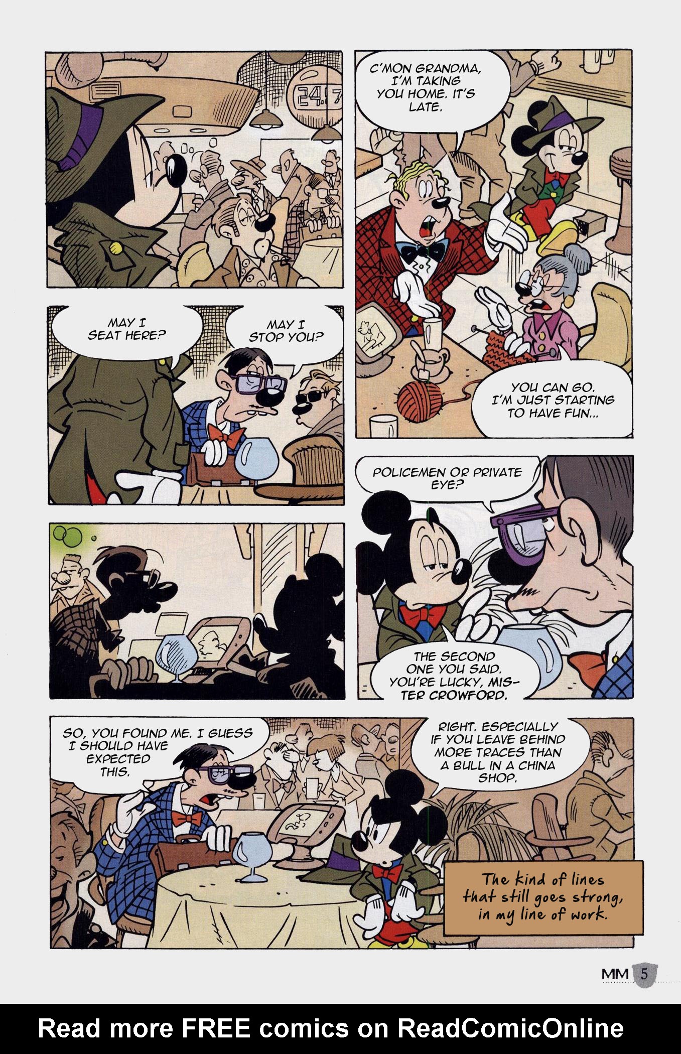 Read online Mickey Mouse Mystery Magazine comic -  Issue #1 - 5