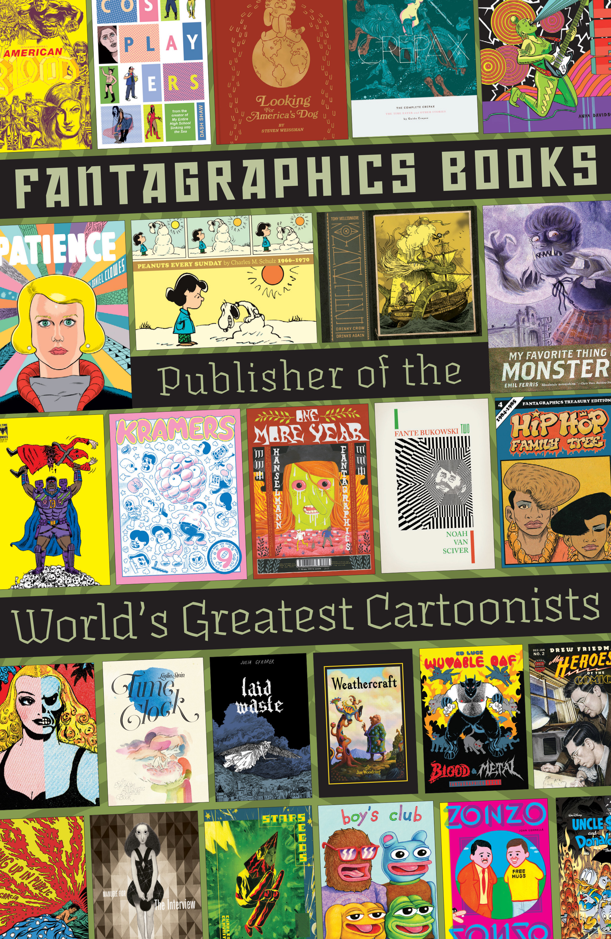 Read online Free Comic Book Day 2017 comic -  Issue # World’s Greatest Cartoonists - 58