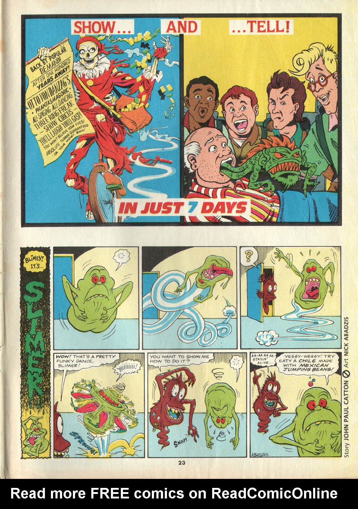 Read online The Real Ghostbusters comic -  Issue #23 - 23
