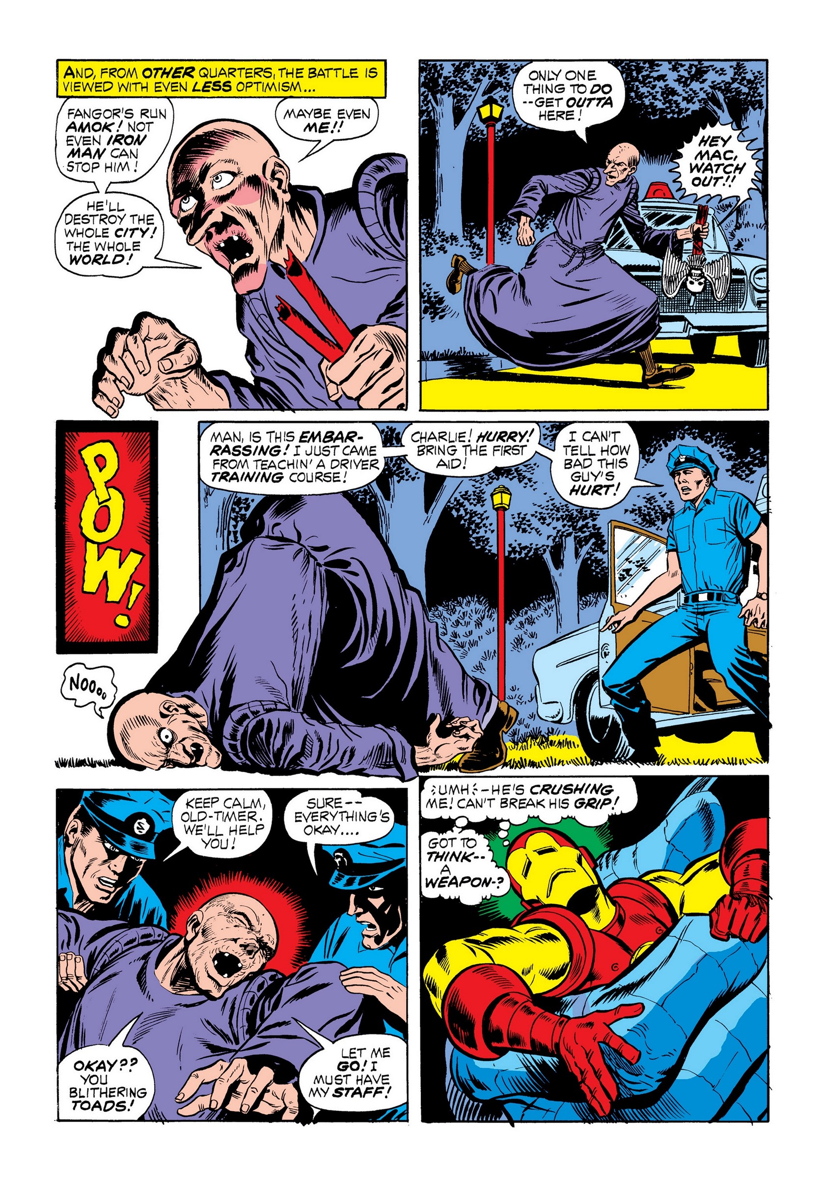 Read online Marvel Masterworks: The Invincible Iron Man comic -  Issue # TPB 9 (Part 1) - 66