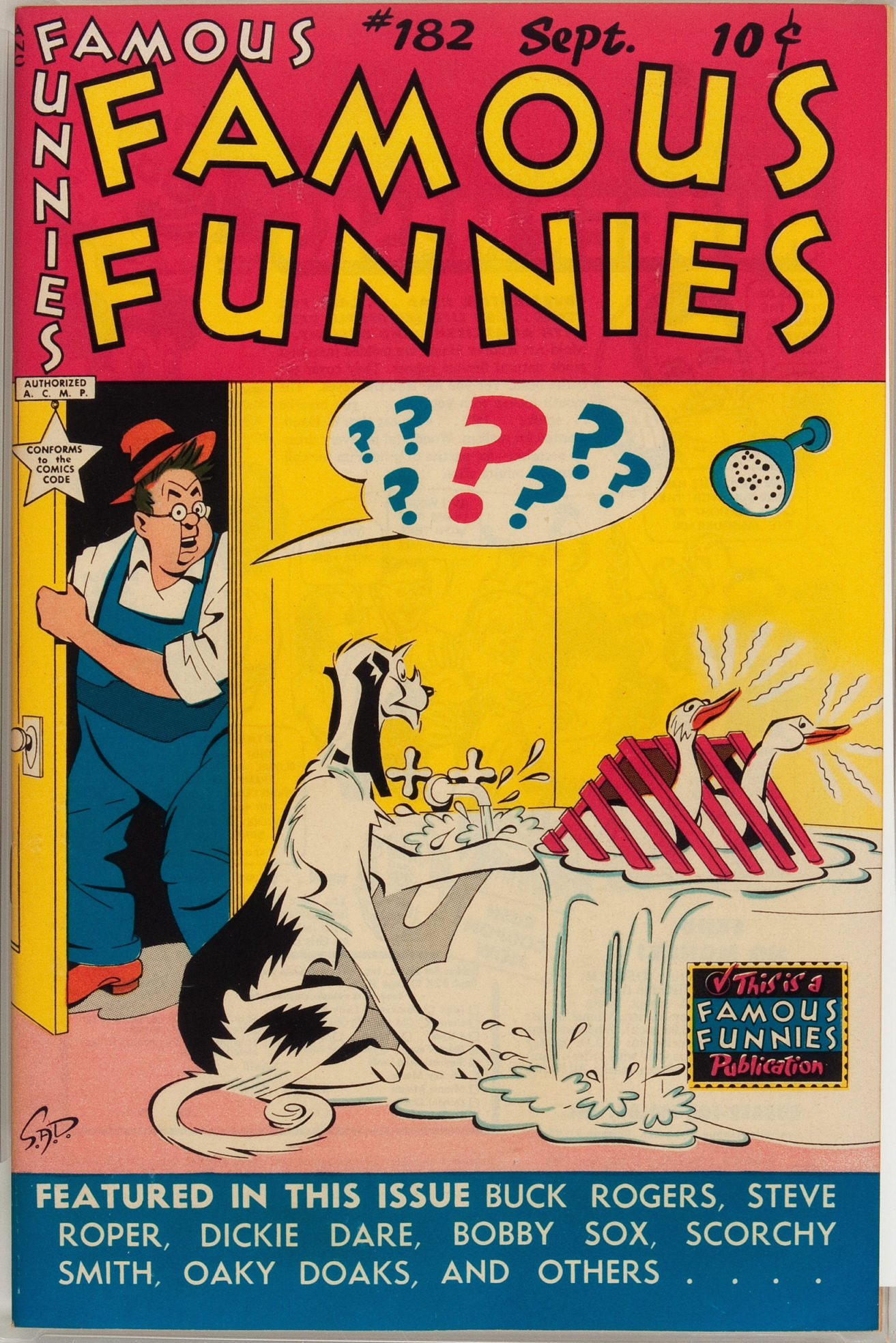 Read online Famous Funnies comic -  Issue #182 - 1