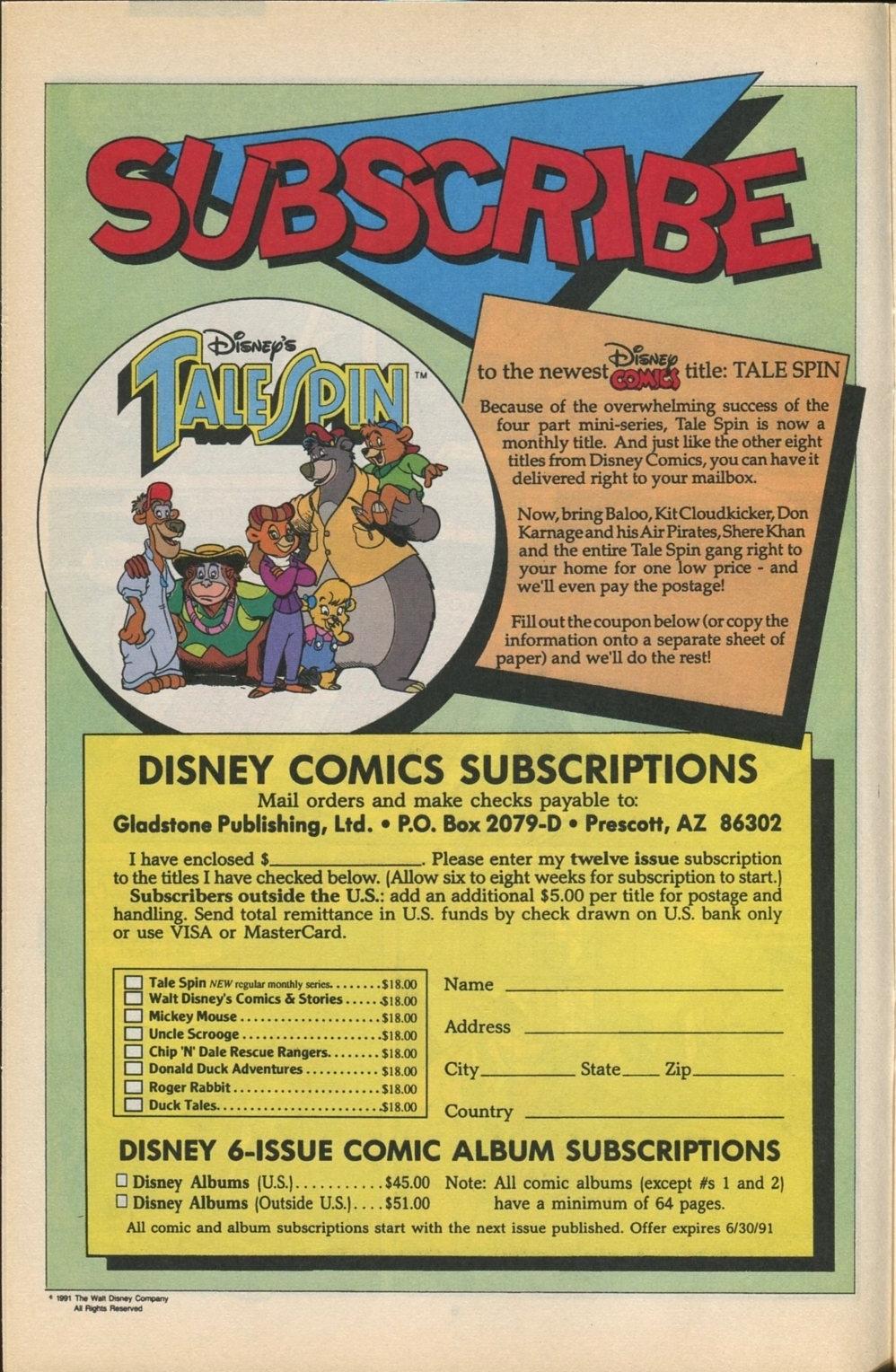 Disney's Tale Spin issue 4 - Page 29