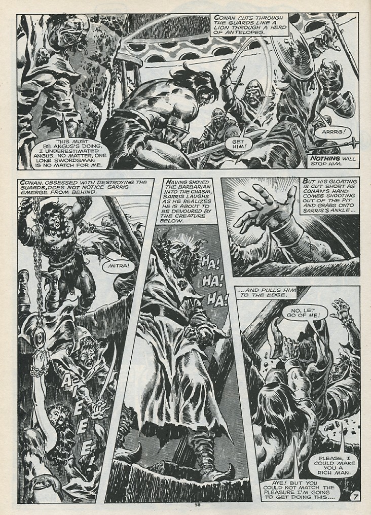 Read online The Savage Sword Of Conan comic -  Issue #179 - 60