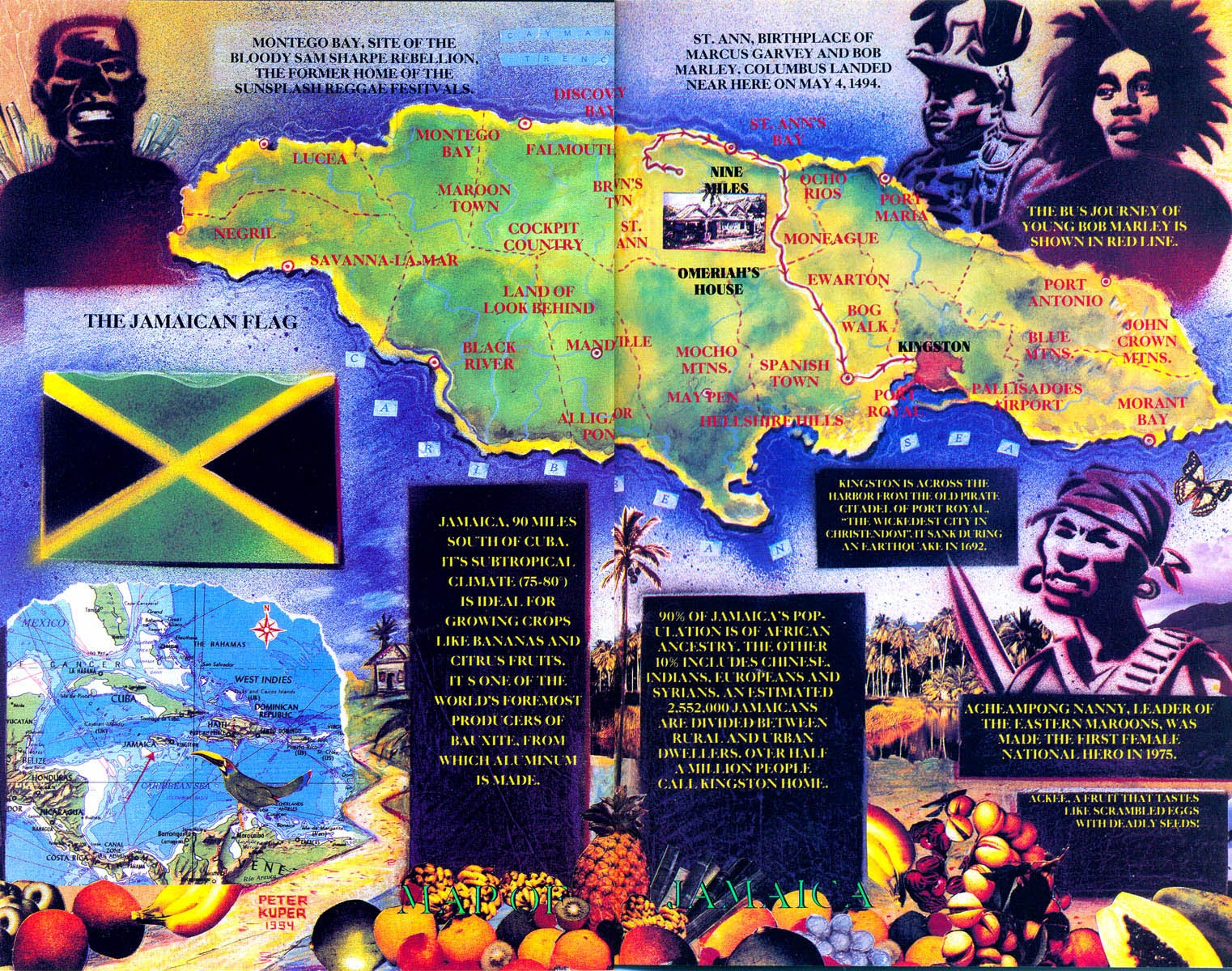 Read online Bob Marley: Tale of the Tuff Gong comic -  Issue #1 - 7