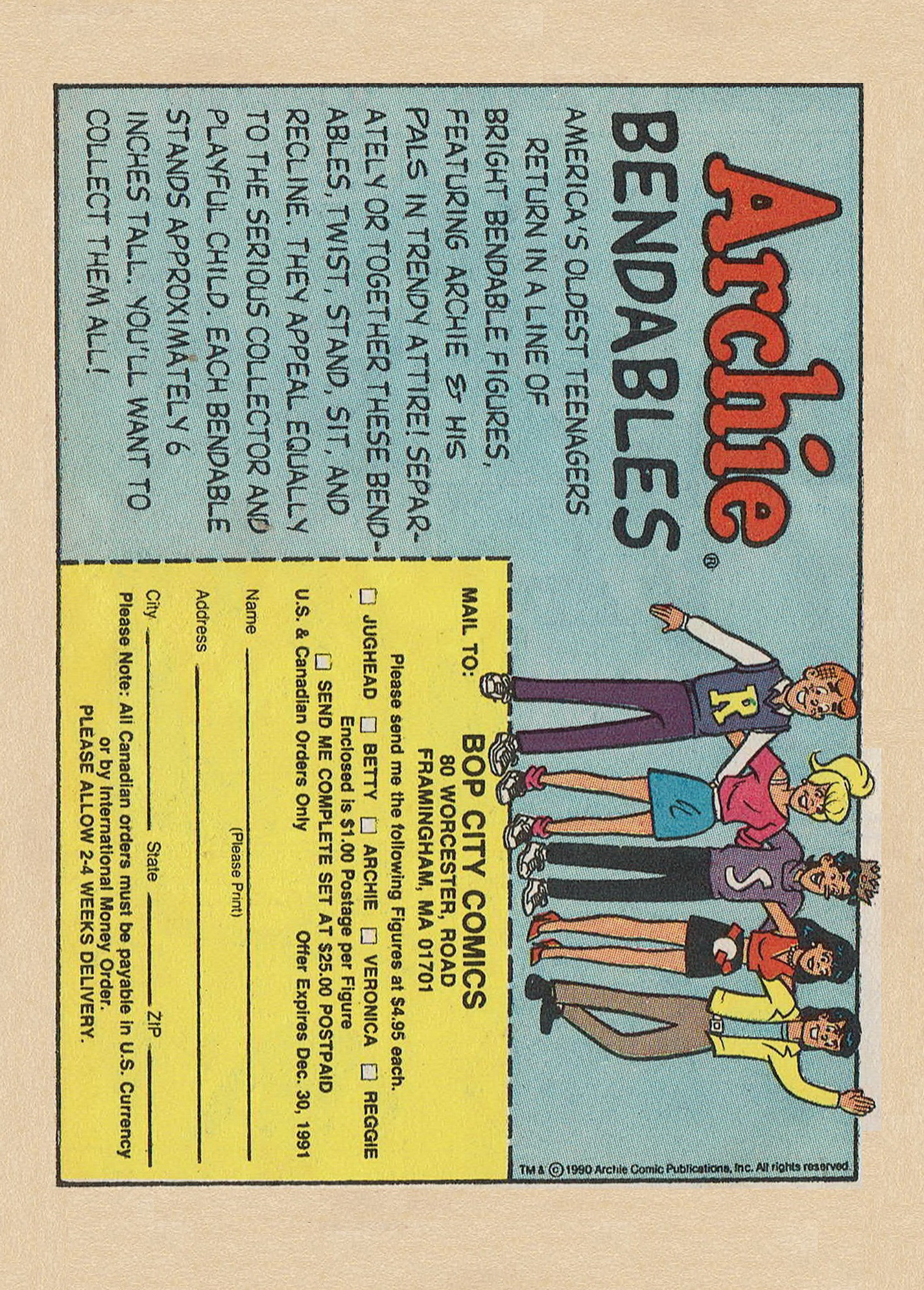 Read online Archie Annual Digest Magazine comic -  Issue #58 - 52