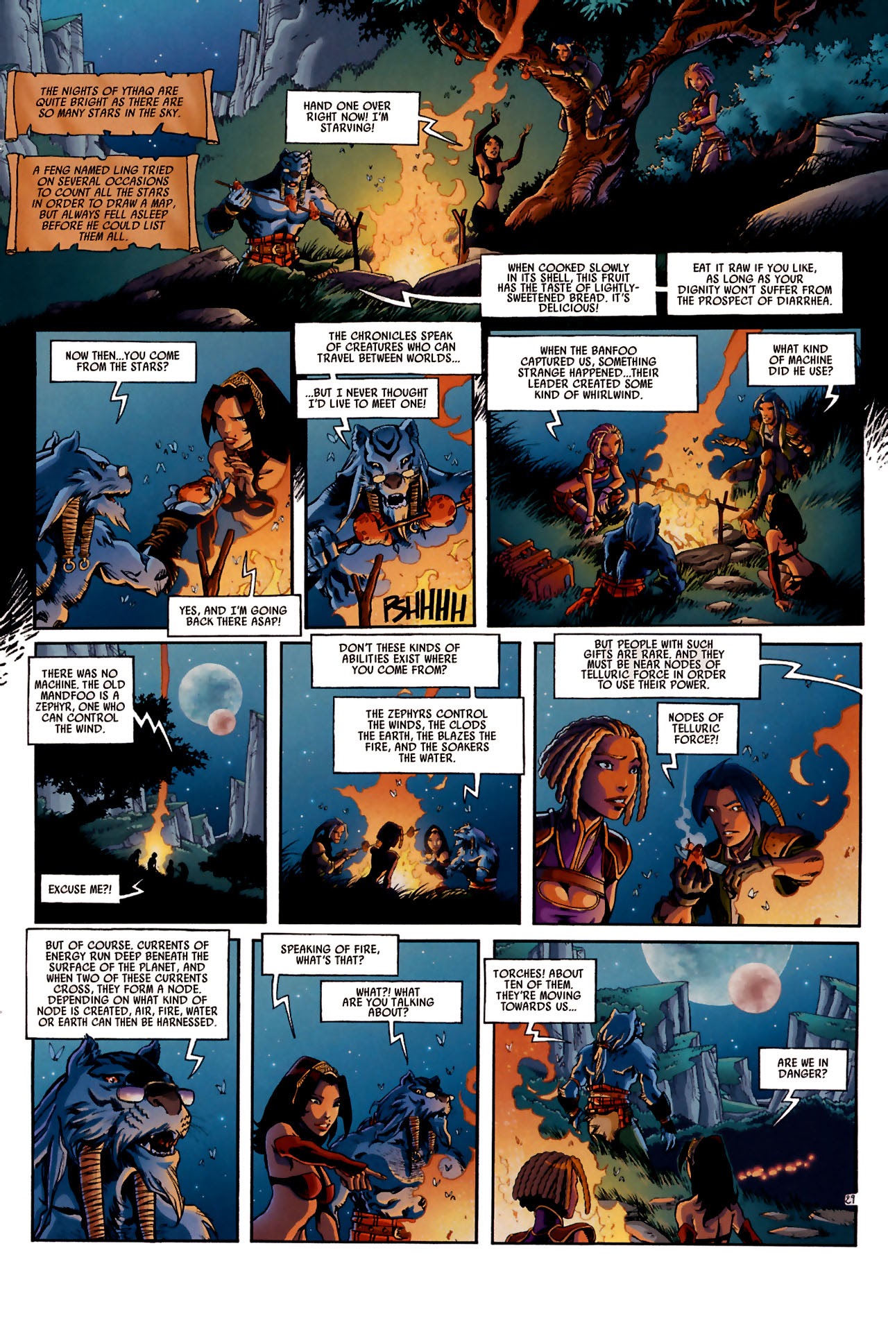 Read online Ythaq: The Forsaken World comic -  Issue #1 - 34