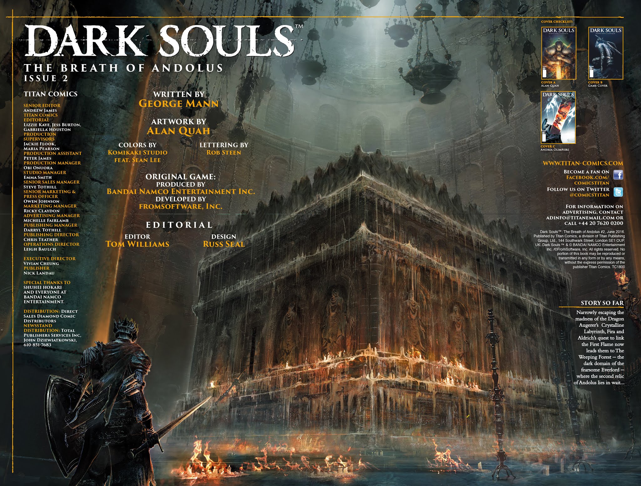 Read online Dark Souls: The Breath of Andolus comic -  Issue #2 - 2