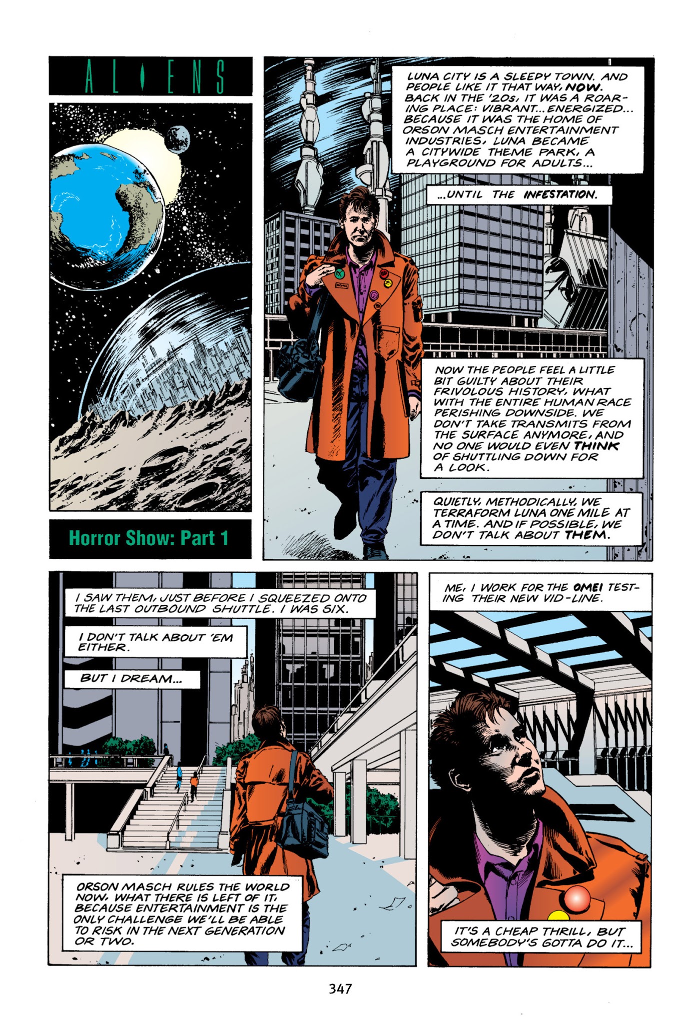 Read online Aliens Omnibus comic -  Issue # TPB 3 - 346