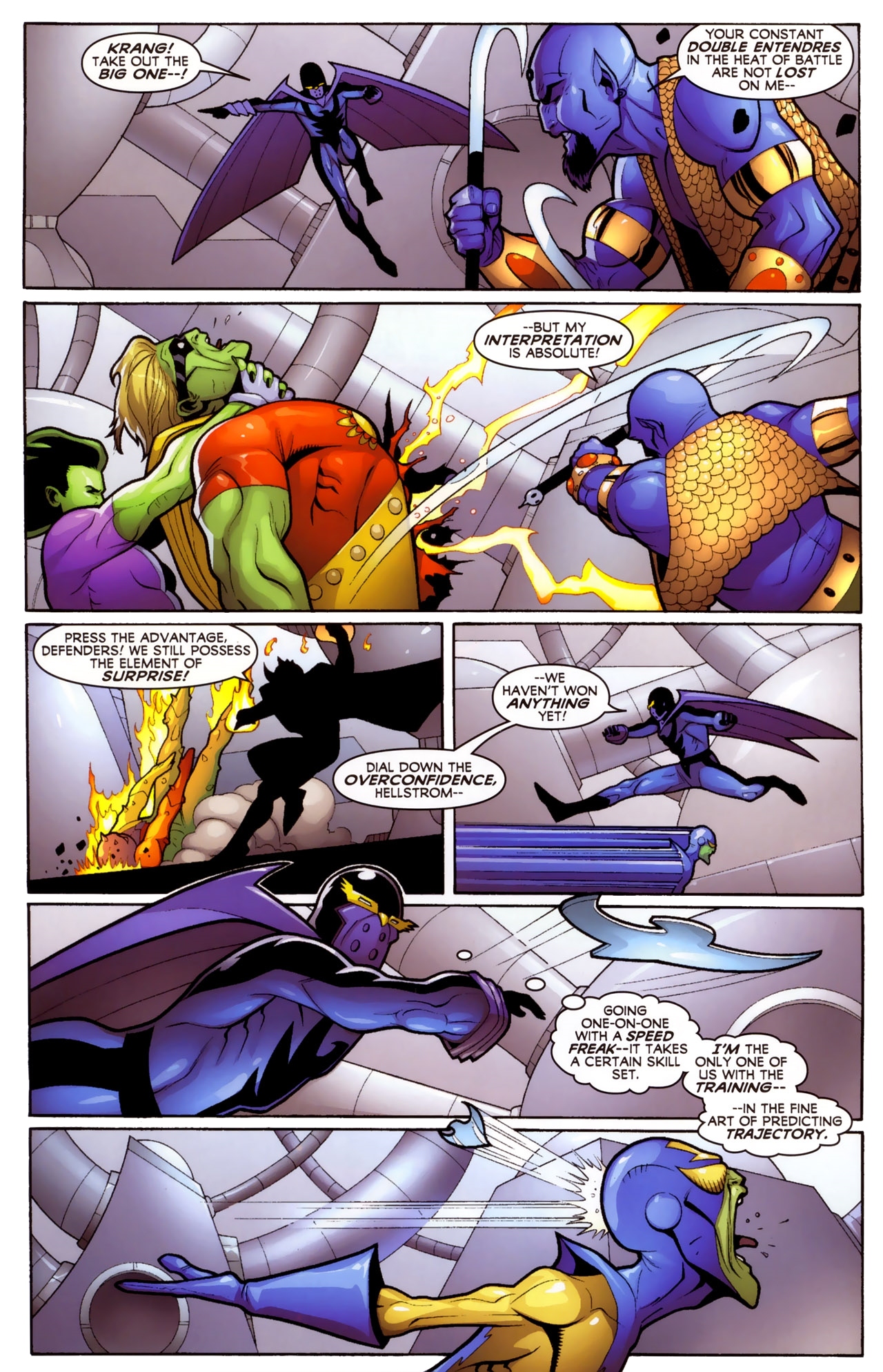 Read online The Last Defenders comic -  Issue #6 - 8