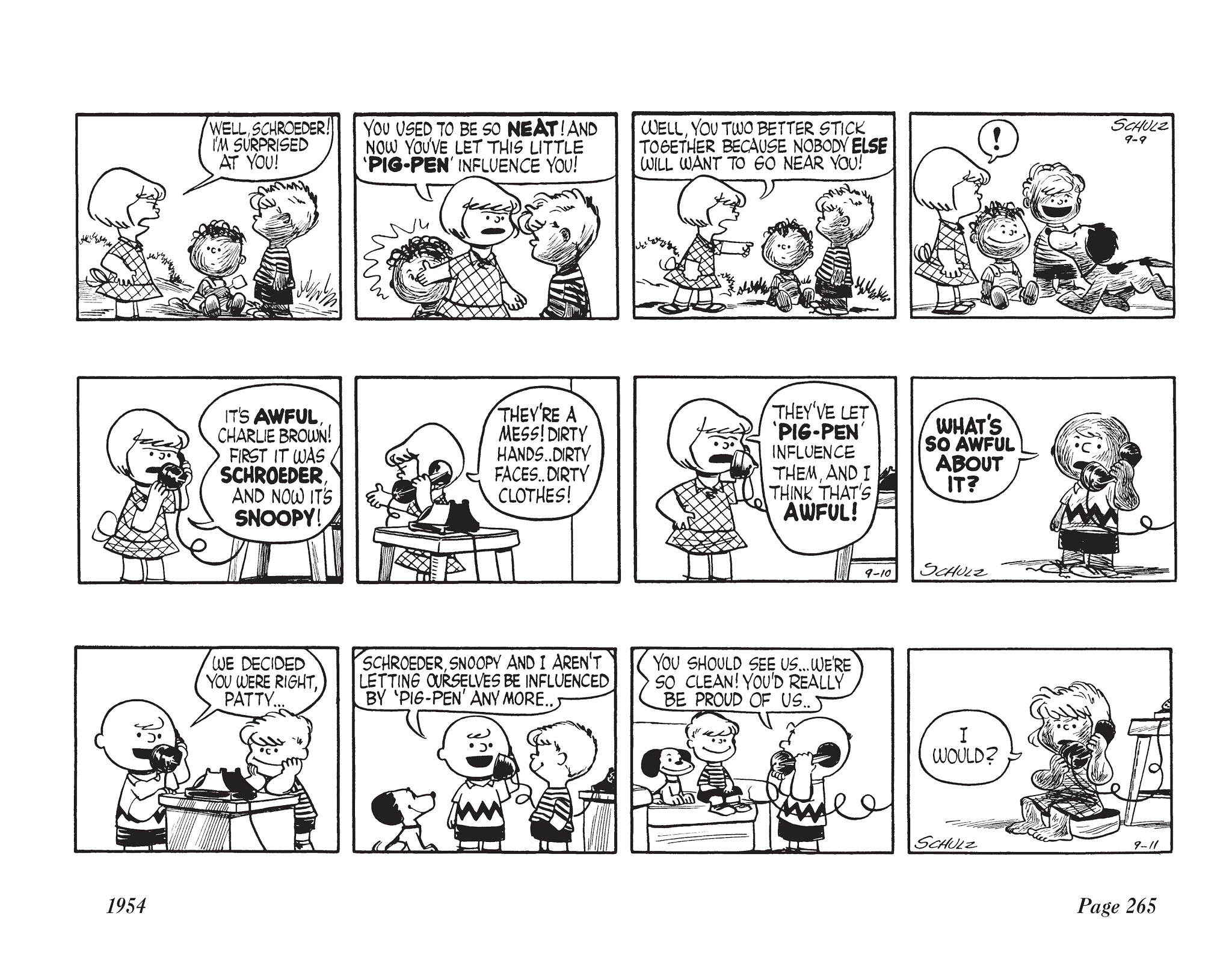 Read online The Complete Peanuts comic -  Issue # TPB 2 - 279