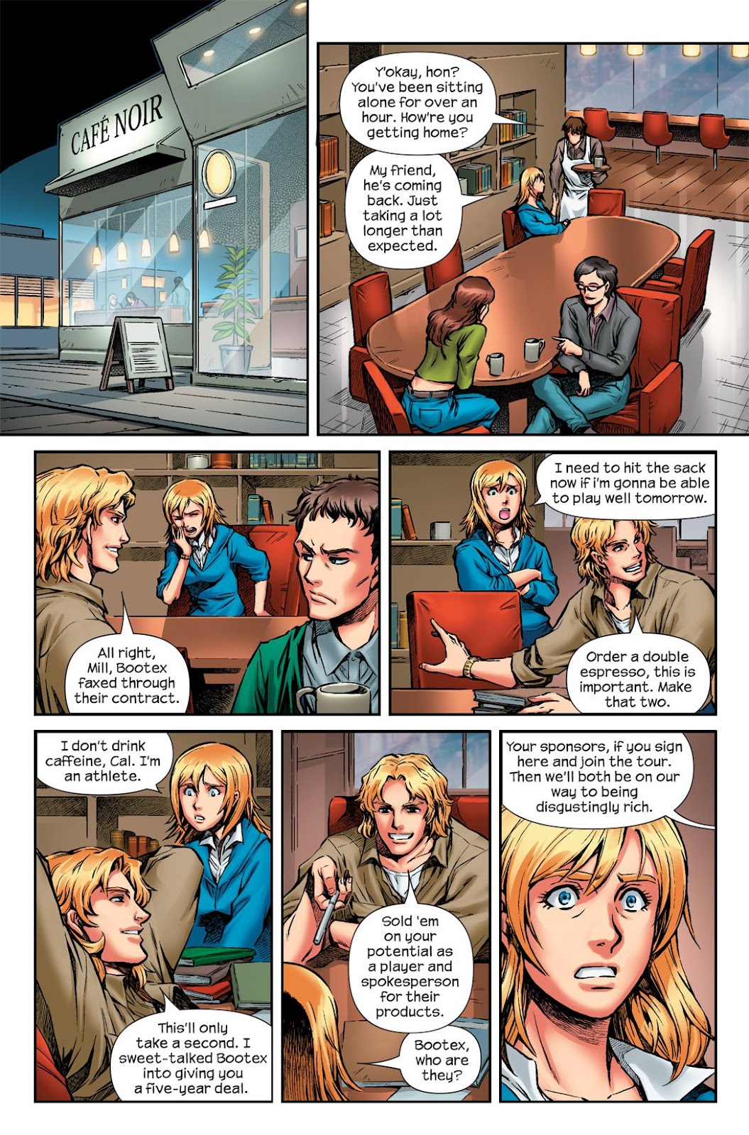 Read online 15-Love comic -  Issue #6 - 9