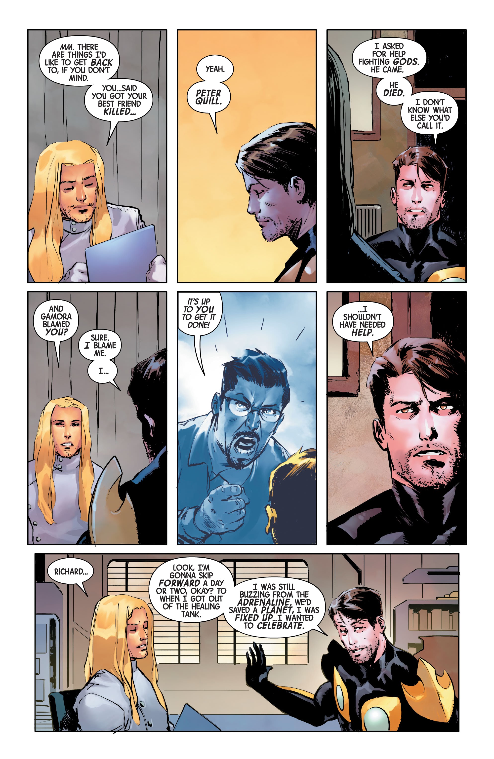 Read online Guardians Of The Galaxy (2020) comic -  Issue #6 - 9