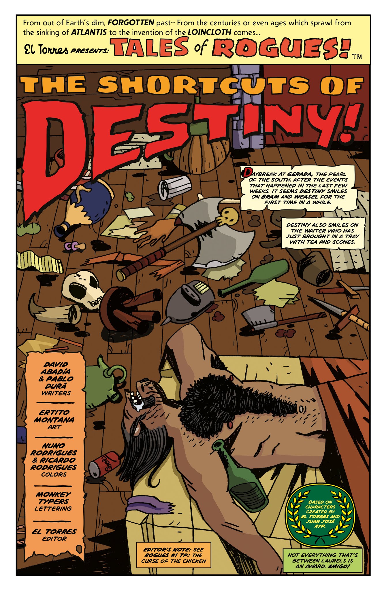 Read online Tales of Rogues! comic -  Issue #5 - 3